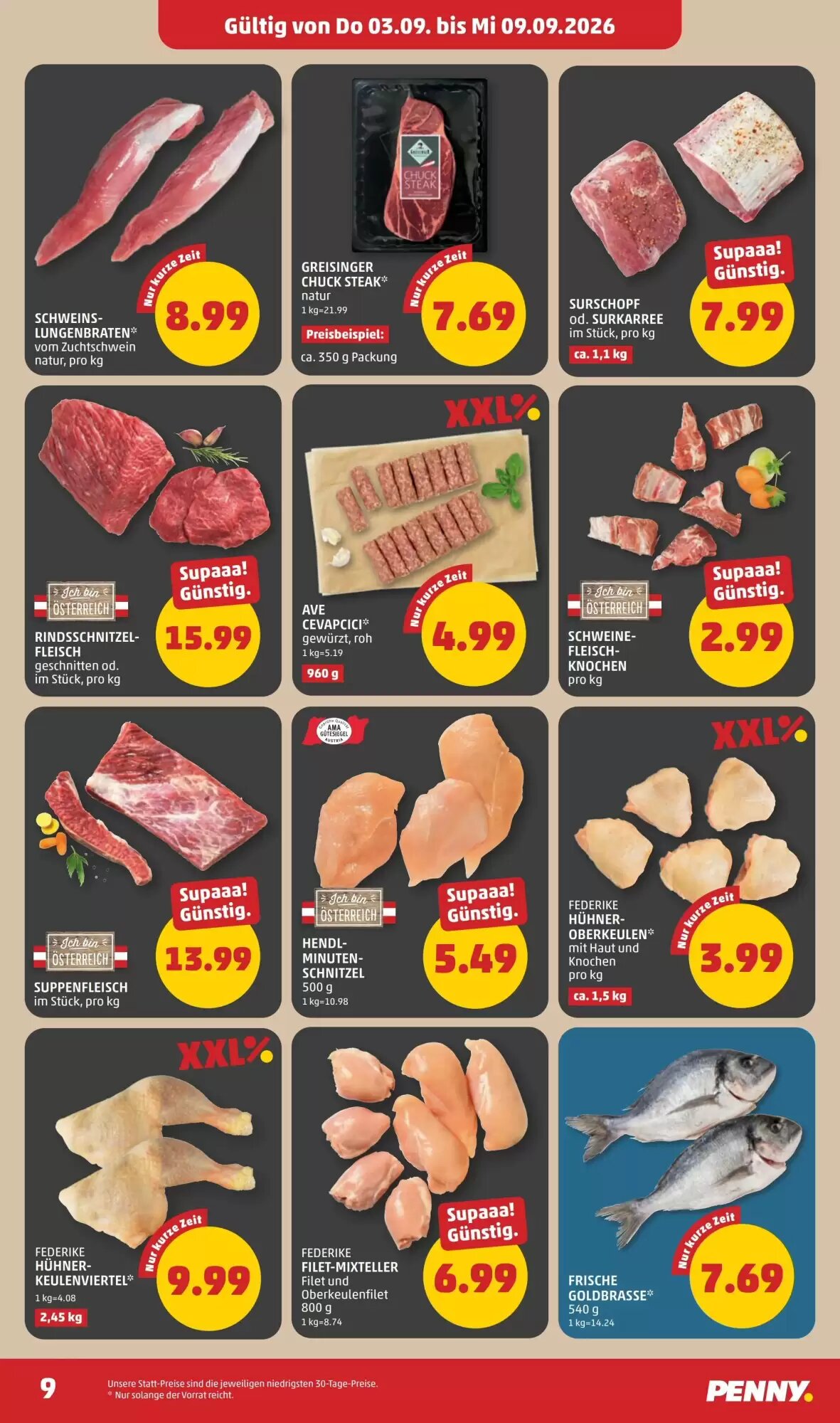 PENNY Flugblatt (ab 03.09.2026) - Angebote und Prospekt - Seite 9