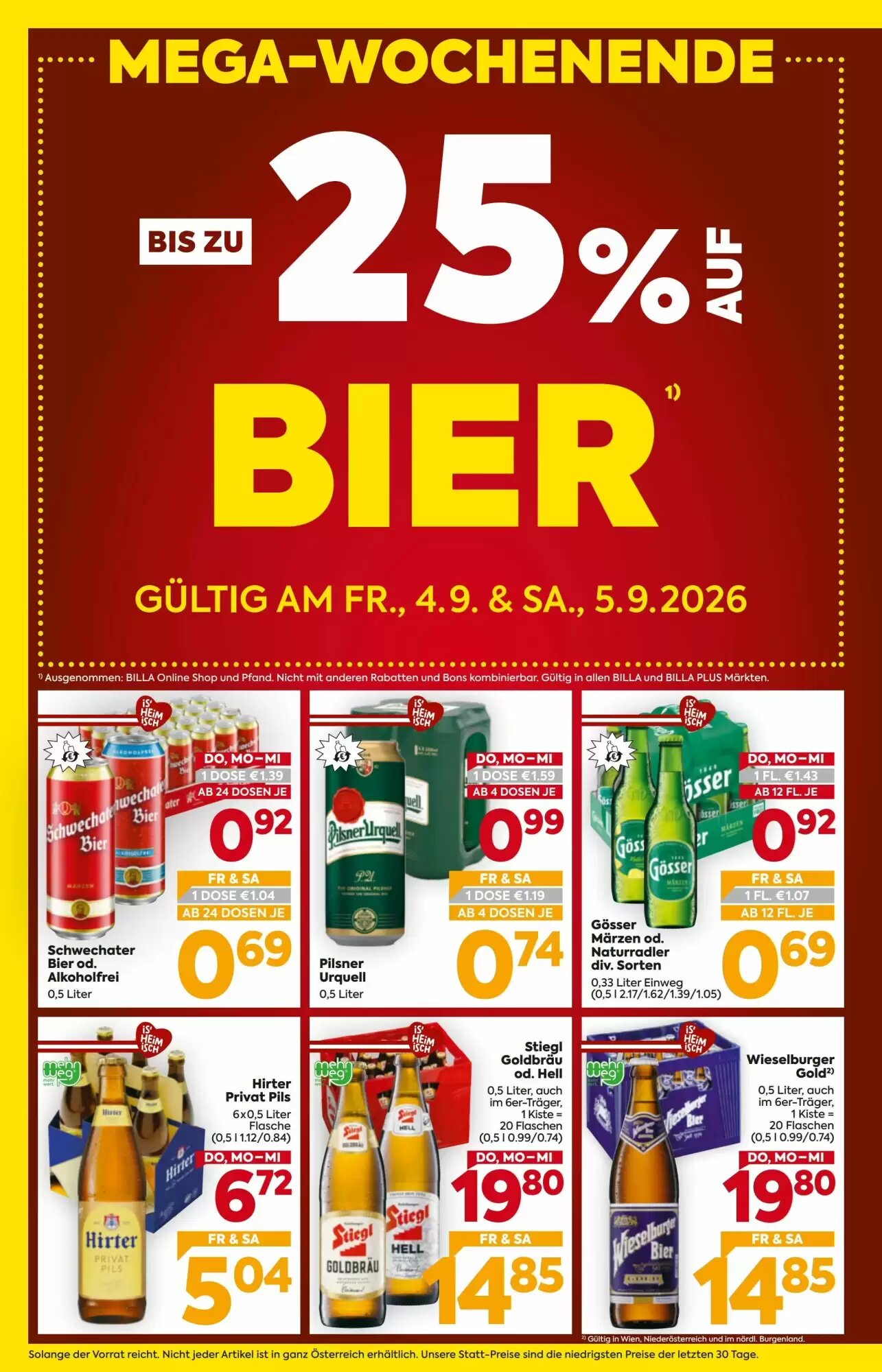 Billa Flugblatt (ab 03.09.2026) - Angebote und Prospekt - Seite 2
