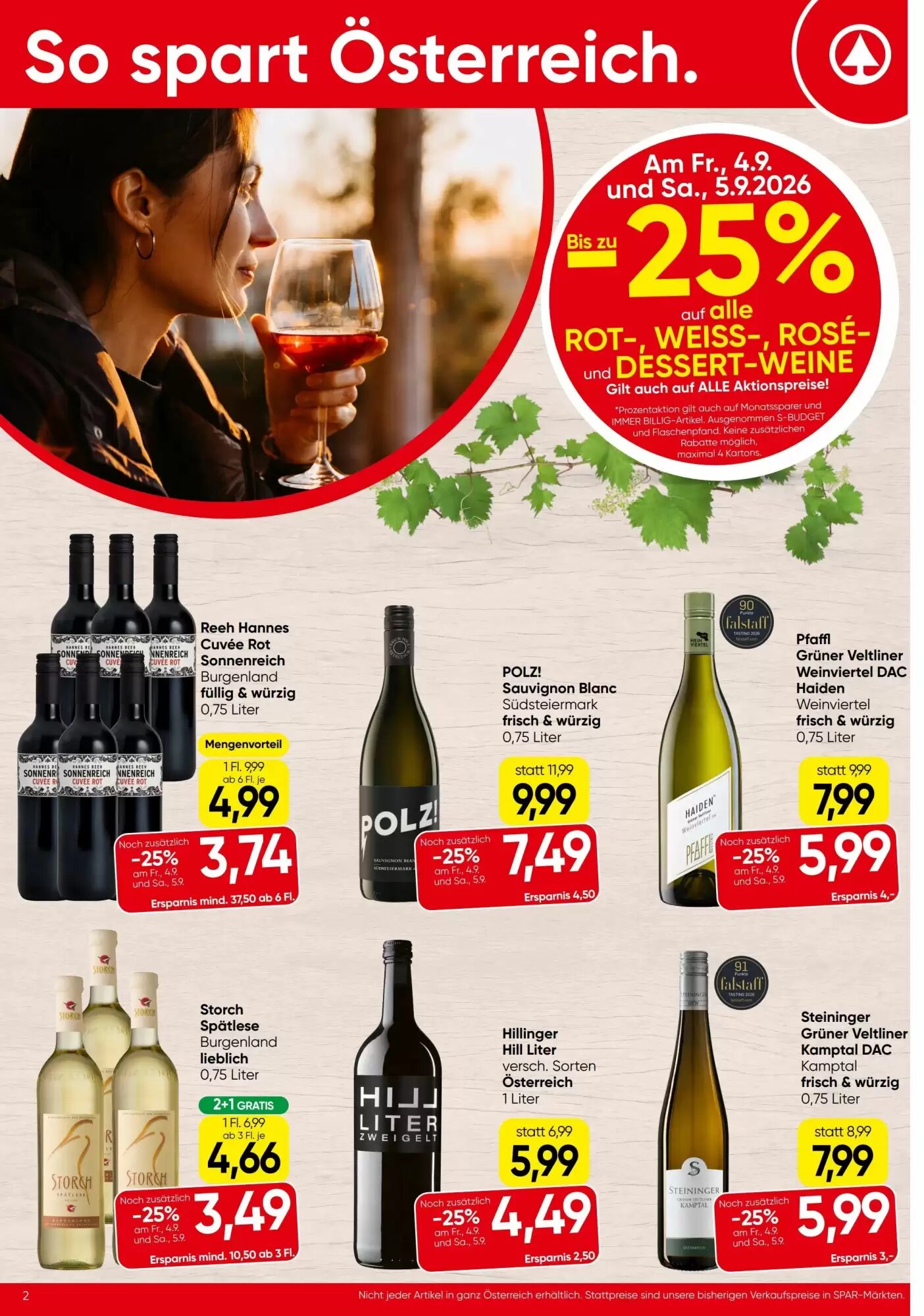 Spar Flugblatt (ab 03.09.2026) - Angebote und Prospekt - Seite 2