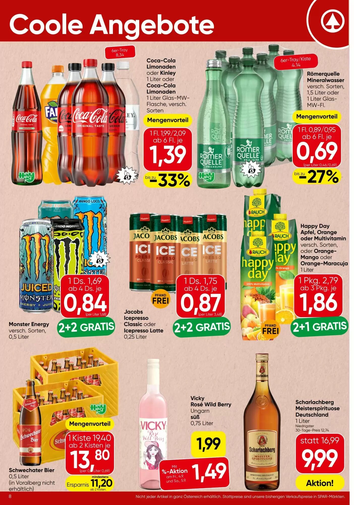 Spar Flugblatt (ab 03.09.2026) - Angebote und Prospekt - Seite 8