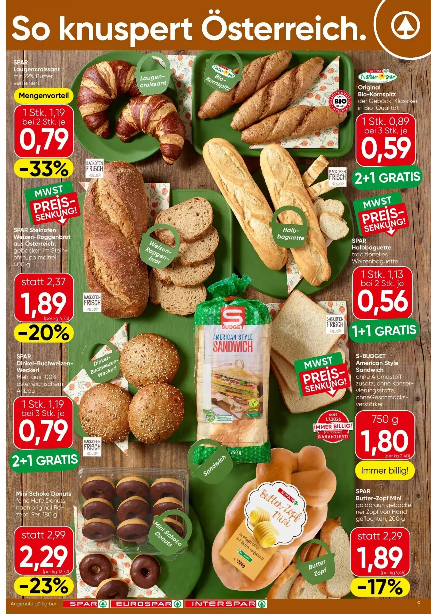 Spar Flugblatt (ab 03.09.2026) - Angebote und Prospekt - Seite 9
