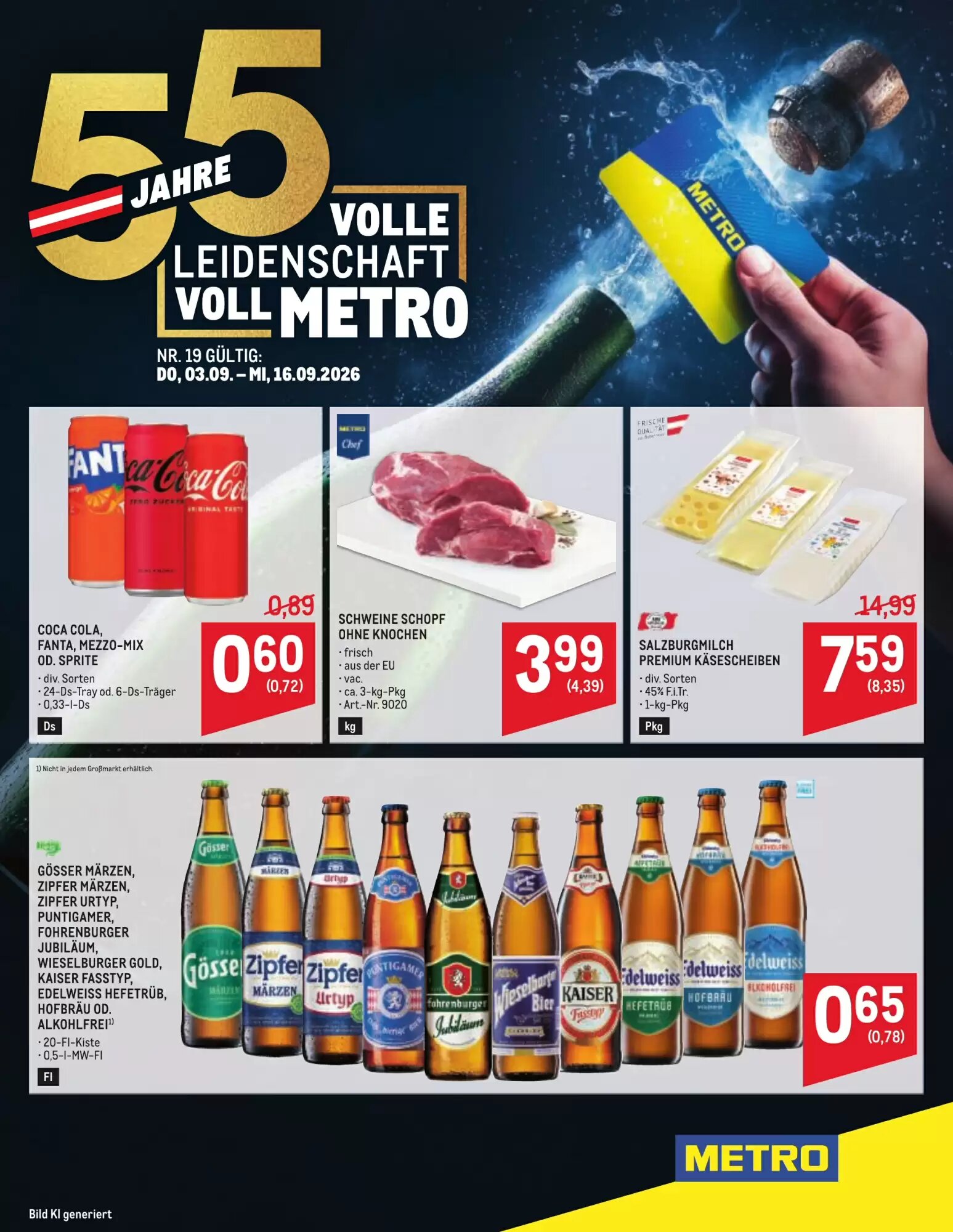 Metro Flugblatt (ab 03.09.2026) - Angebote und Prospekt - Seite 1