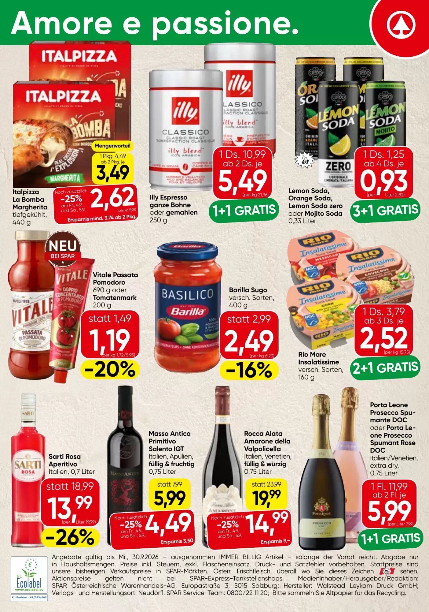 Spar Flugblatt (ab 03.09.2026) - Angebote und Prospekt - Seite 4