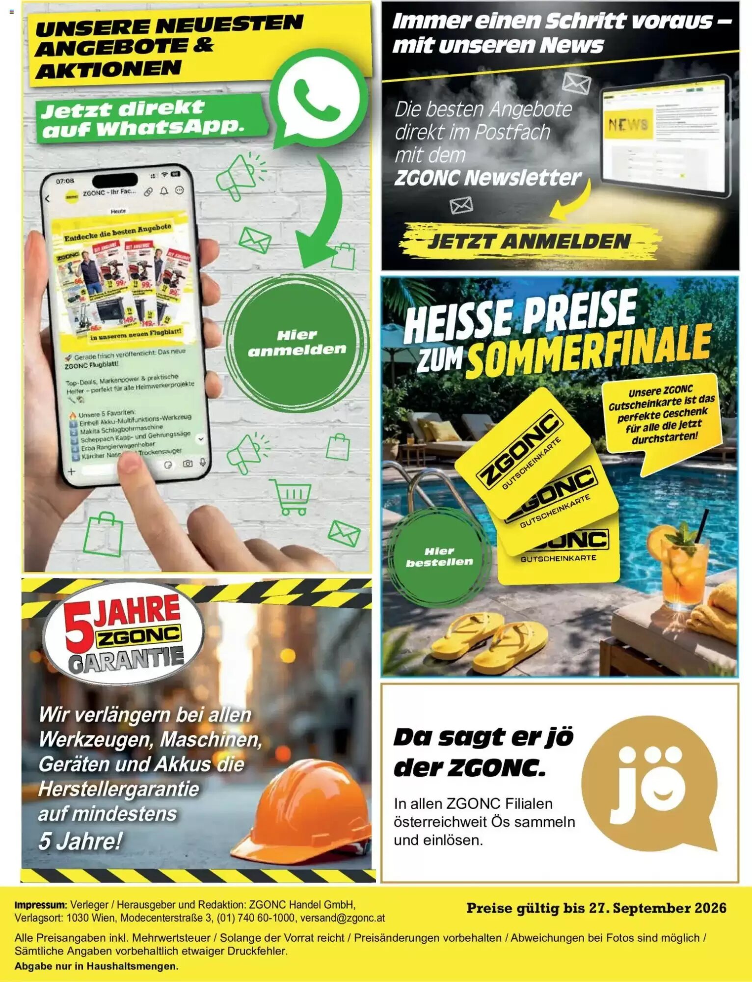 Zgonc Flugblatt (ab 03.09.2026) - Angebote und Prospekt - Seite 14