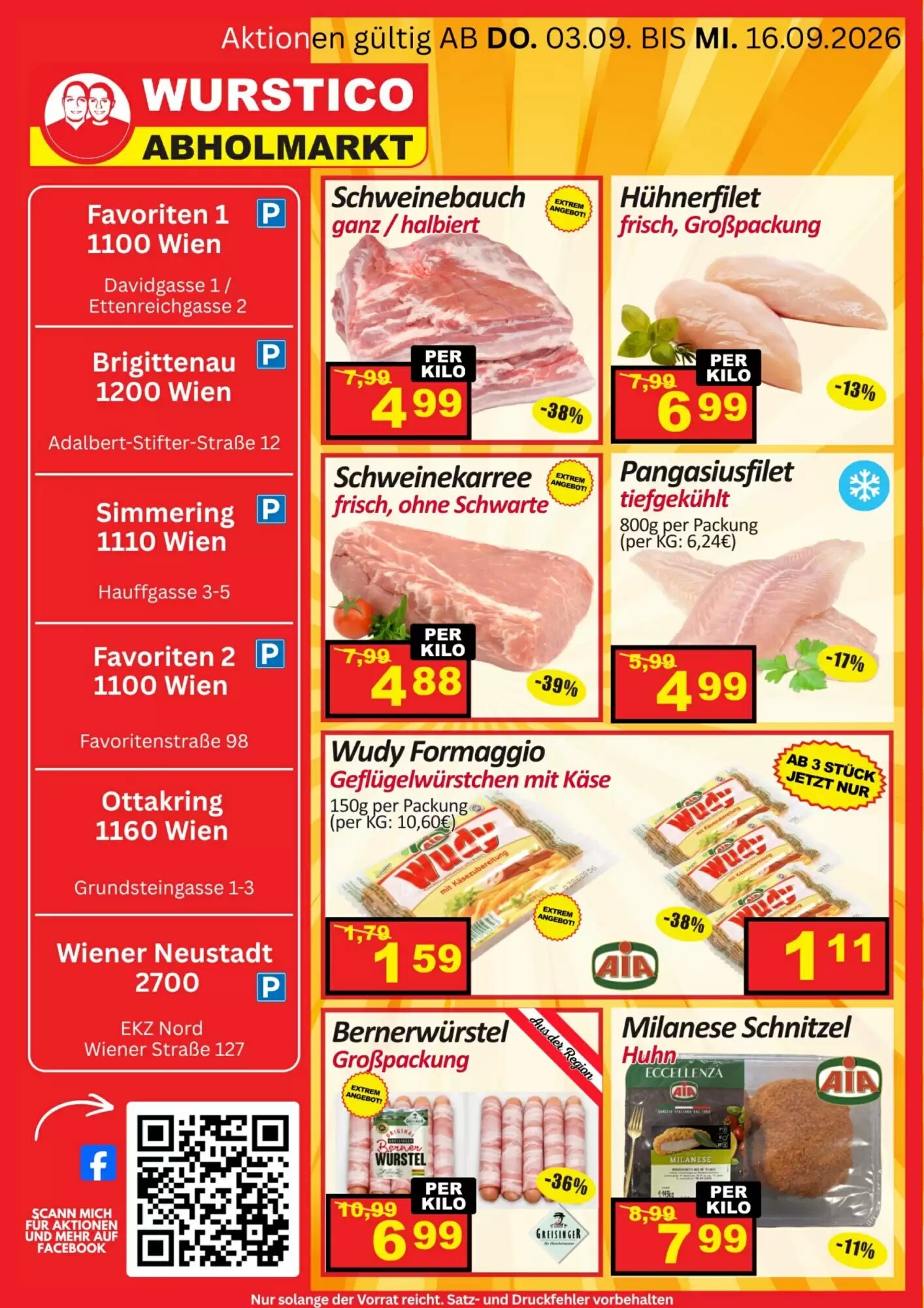 Wurstico Flugblatt (ab 03.09.2026) - Angebote und Prospekt - Seite 1