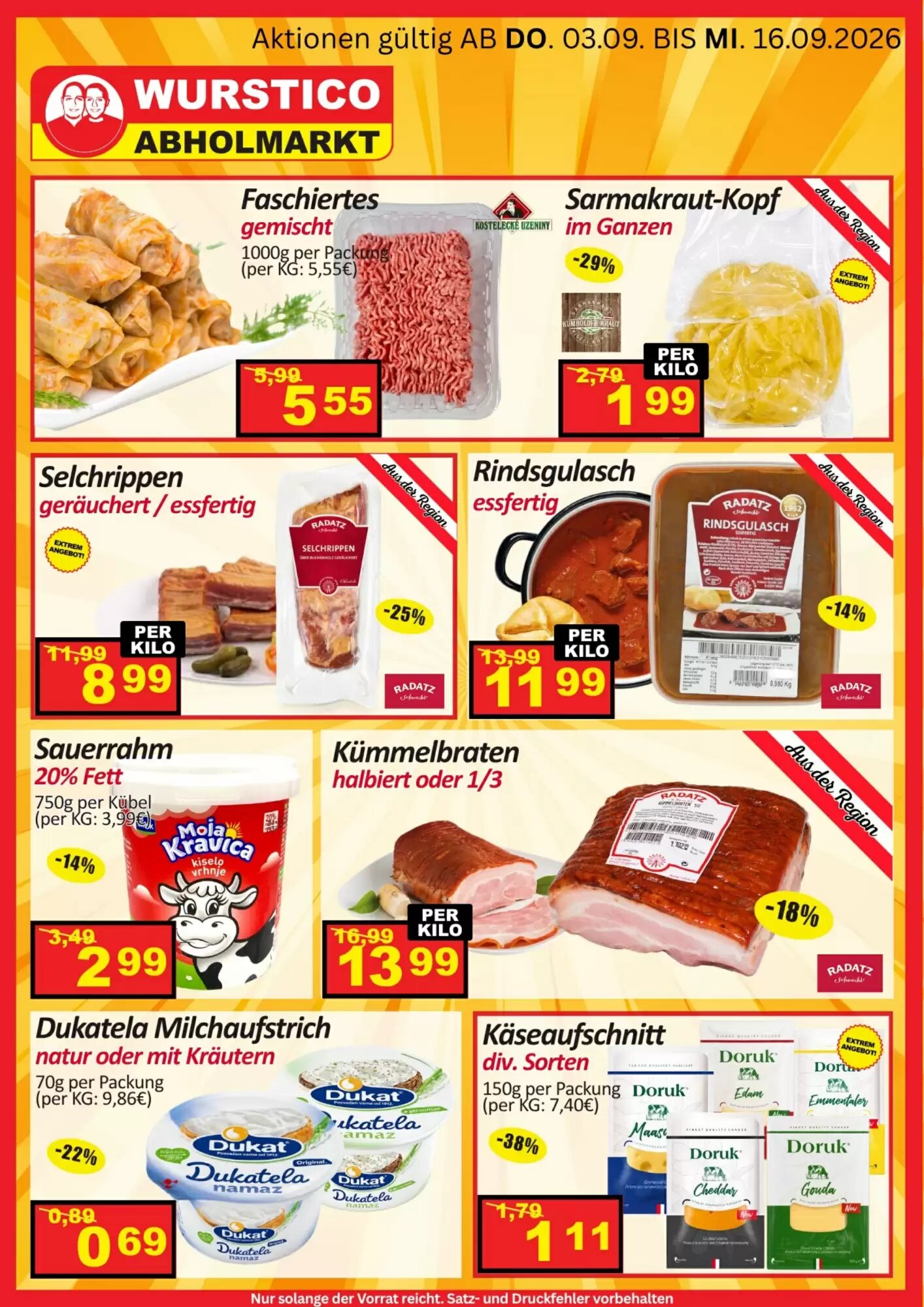Wurstico Flugblatt (ab 03.09.2026) - Angebote und Prospekt - Seite 3
