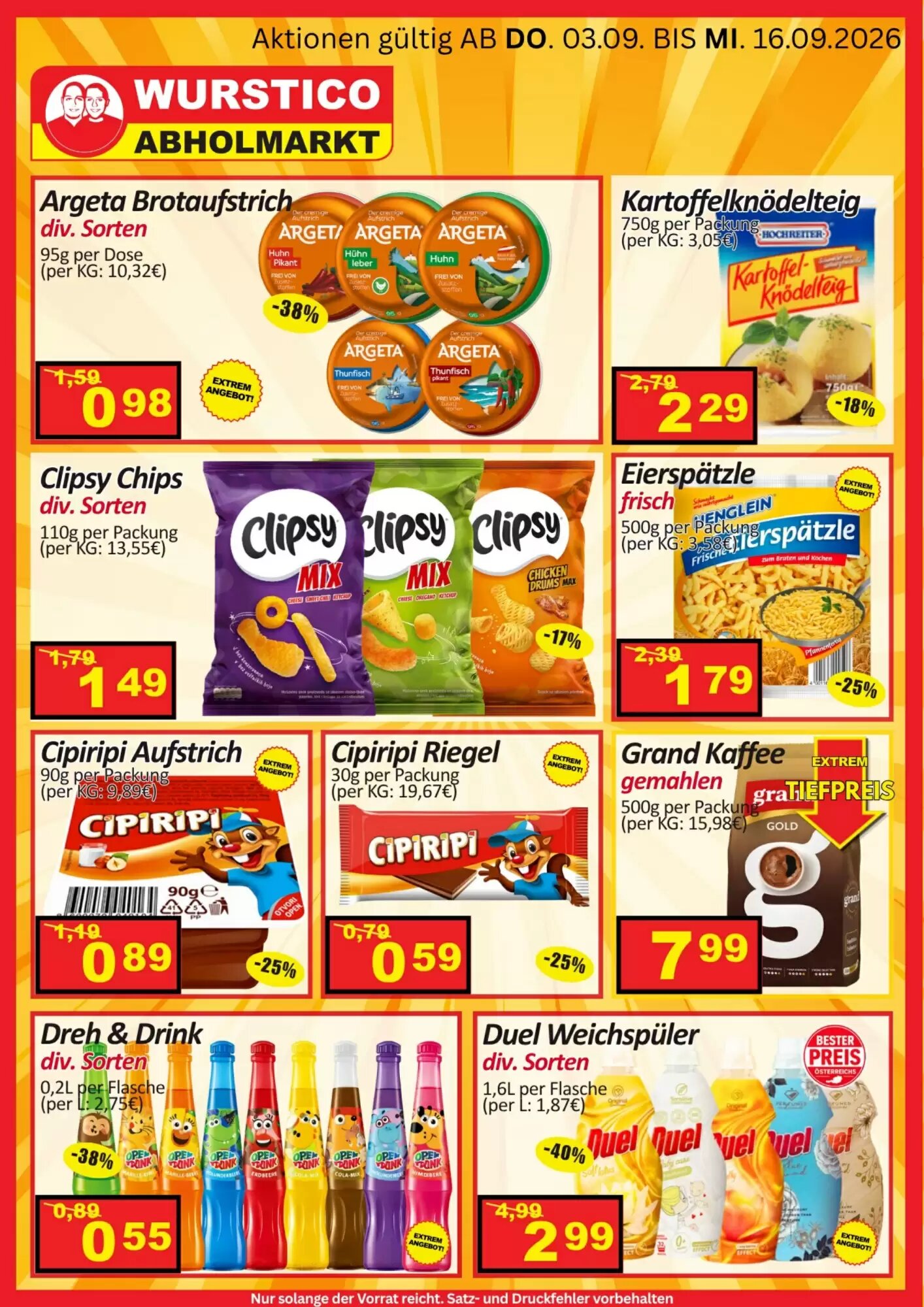 Wurstico Flugblatt (ab 03.09.2026) - Angebote und Prospekt - Seite 4