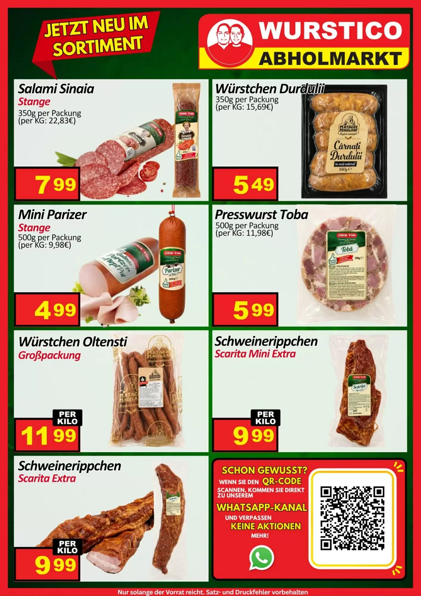 Wurstico Flugblatt (ab 03.09.2026) - Angebote und Prospekt - Seite 6