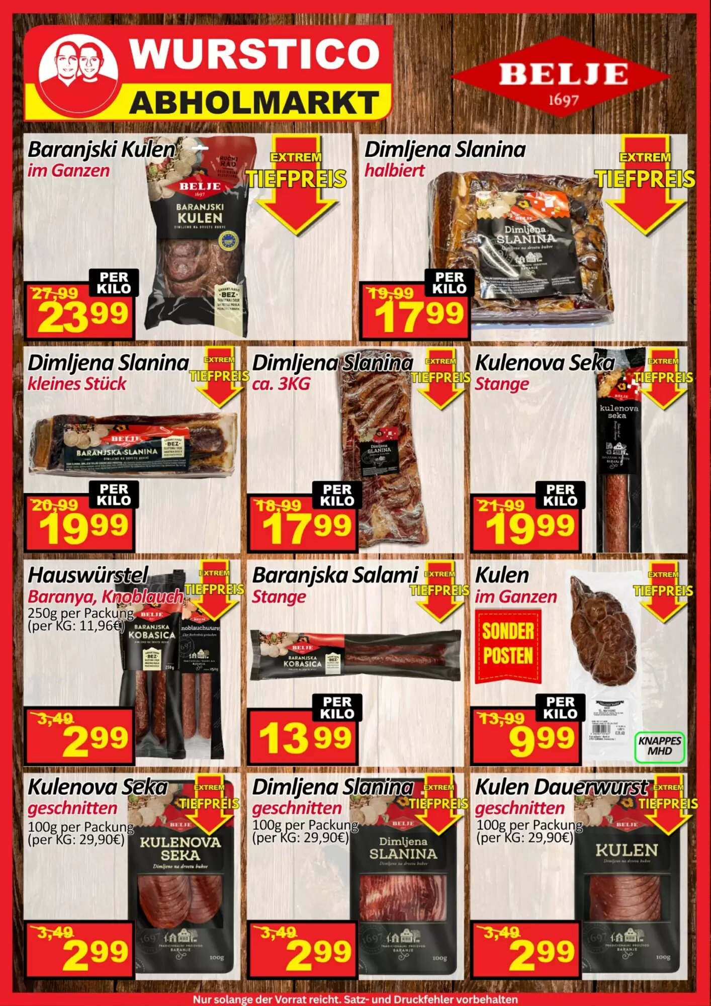 Wurstico Flugblatt (ab 03.09.2026) - Angebote und Prospekt - Seite 7