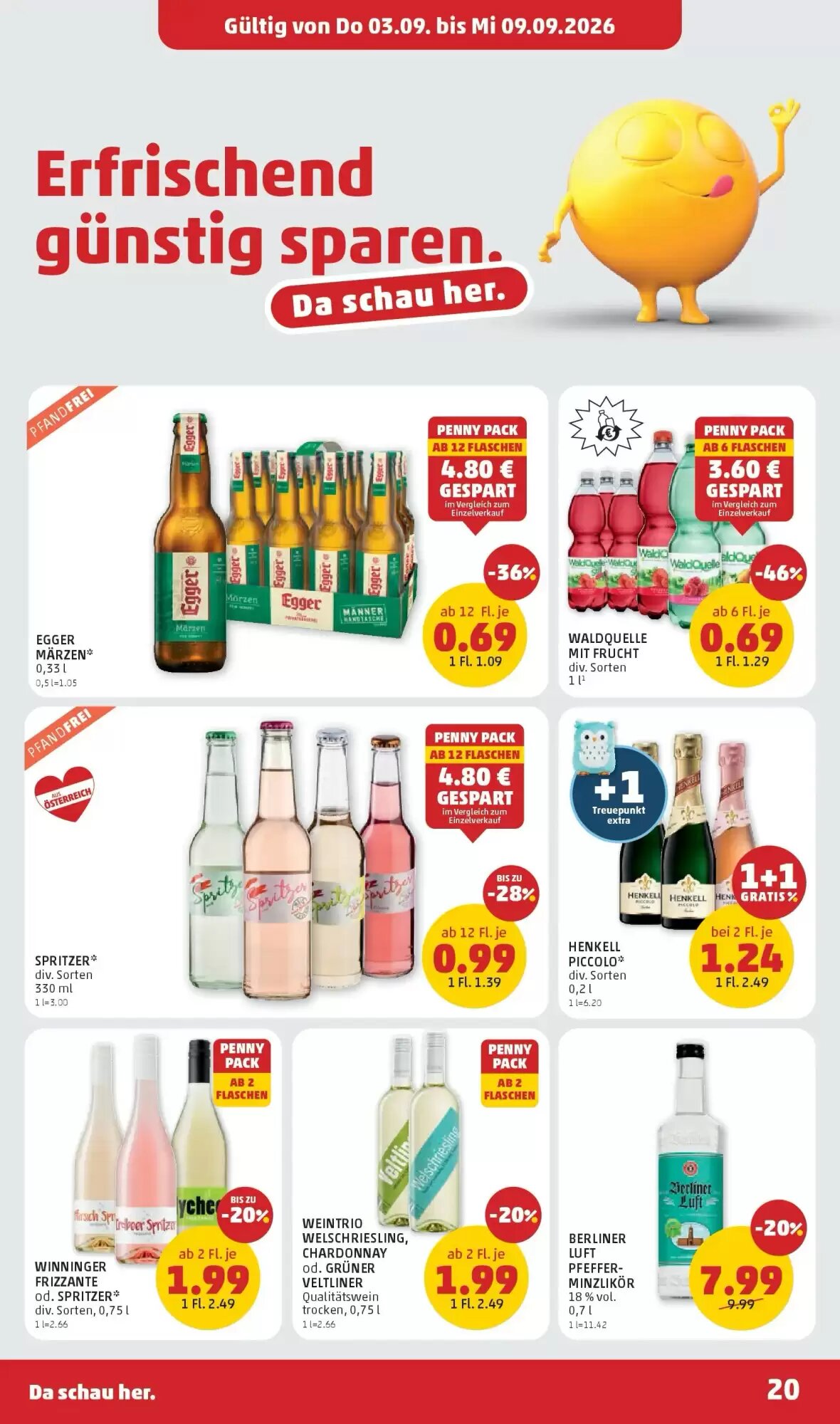 PENNY Flugblatt (ab 03.09.2026) - Angebote und Prospekt - Seite 20