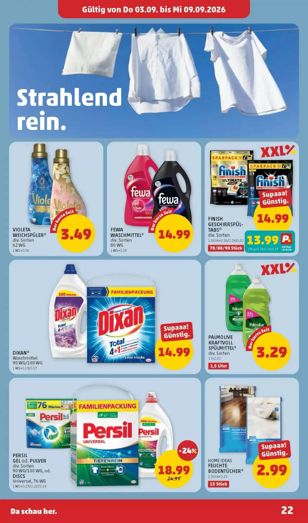PENNY Flugblatt (ab 03.09.2026) - Angebote und Prospekt - Seite 22