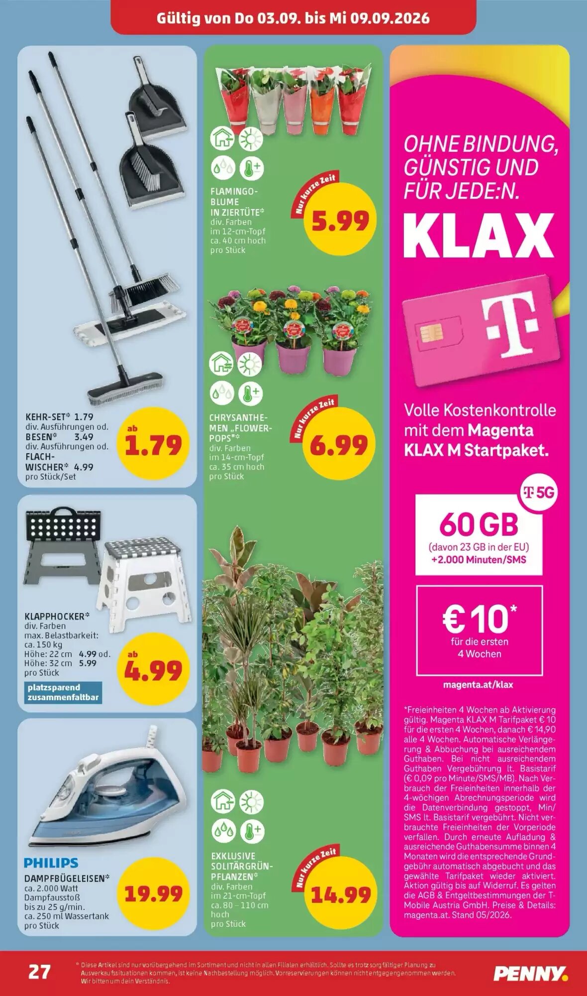 PENNY Flugblatt (ab 03.09.2026) - Angebote und Prospekt - Seite 27