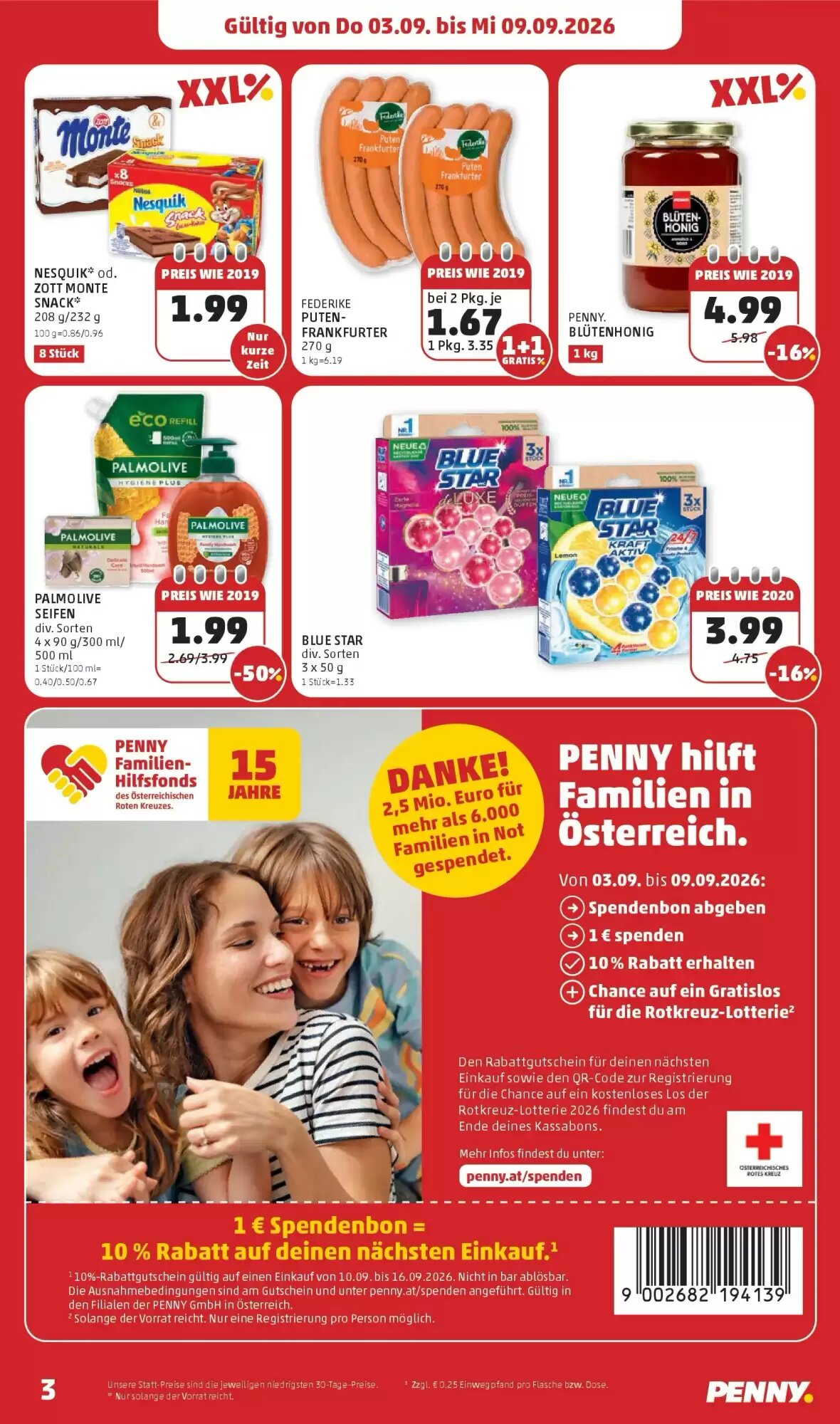PENNY Flugblatt (ab 03.09.2026) - Angebote und Prospekt - Seite 3