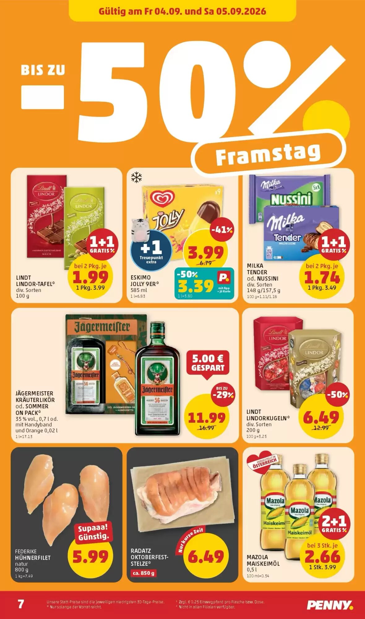 PENNY Flugblatt (ab 03.09.2026) - Angebote und Prospekt - Seite 7
