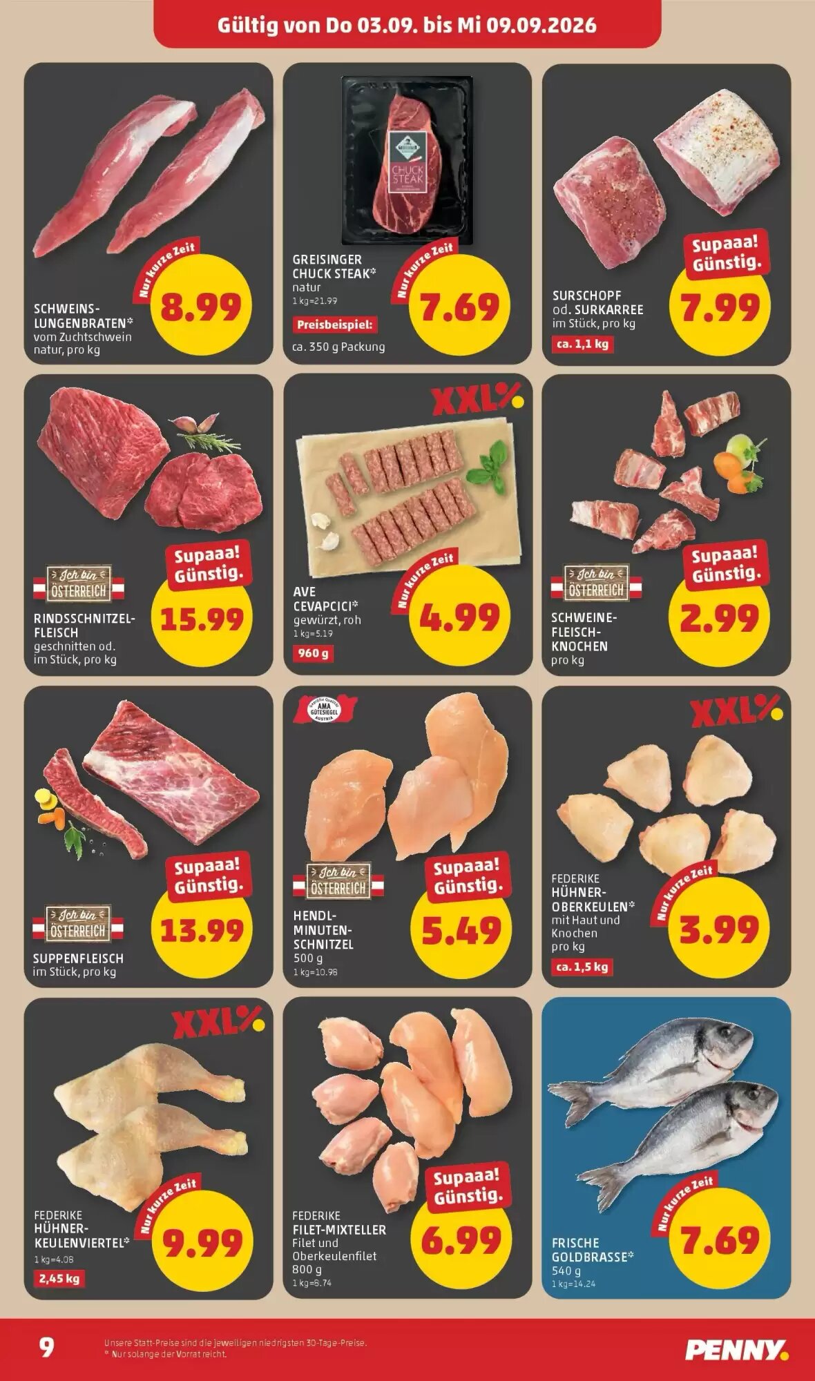 PENNY Flugblatt (ab 03.09.2026) - Angebote und Prospekt - Seite 9