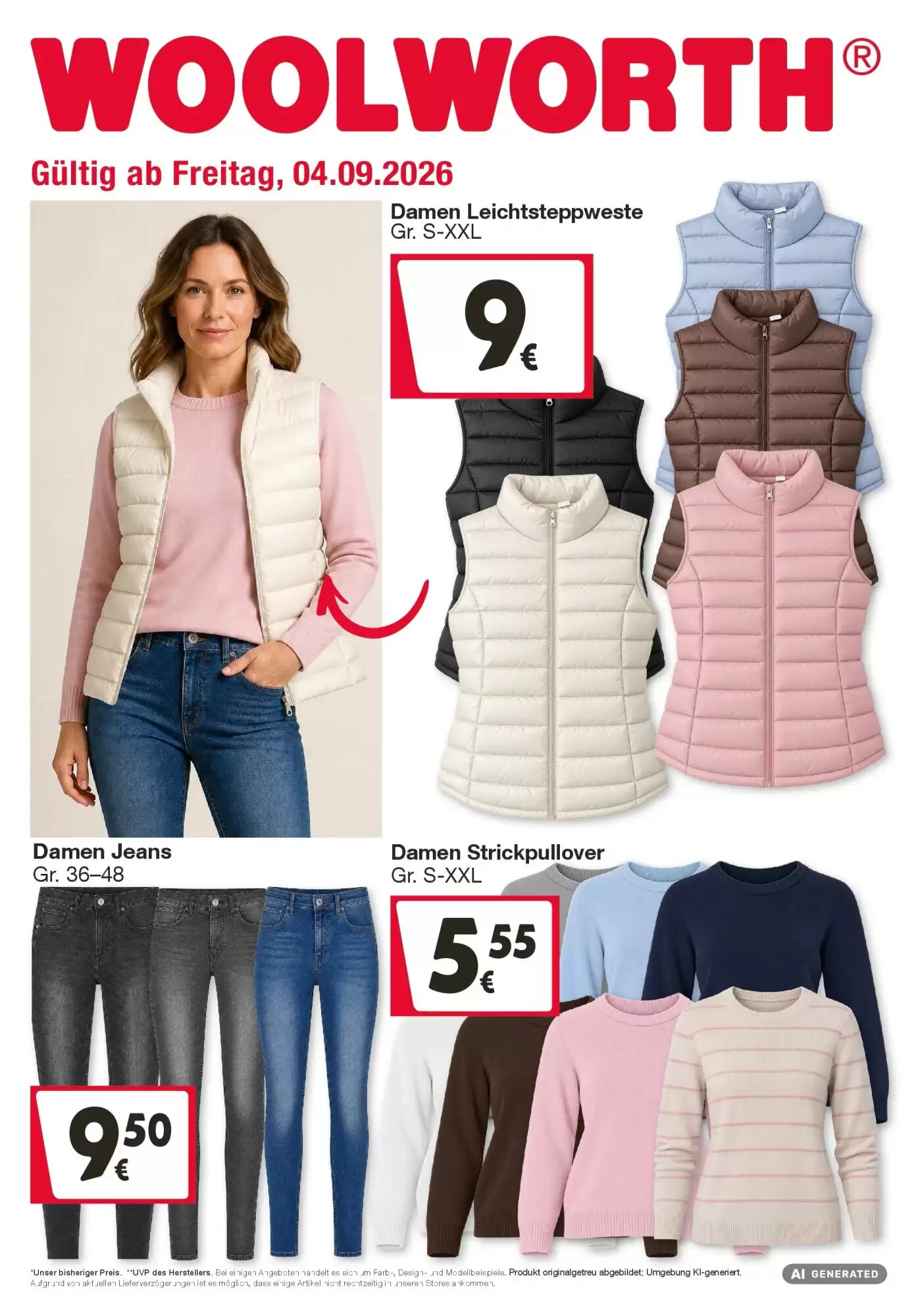 Woolworth Flugblatt (ab 04.09.2026) - Angebote und Prospekt - Seite 1