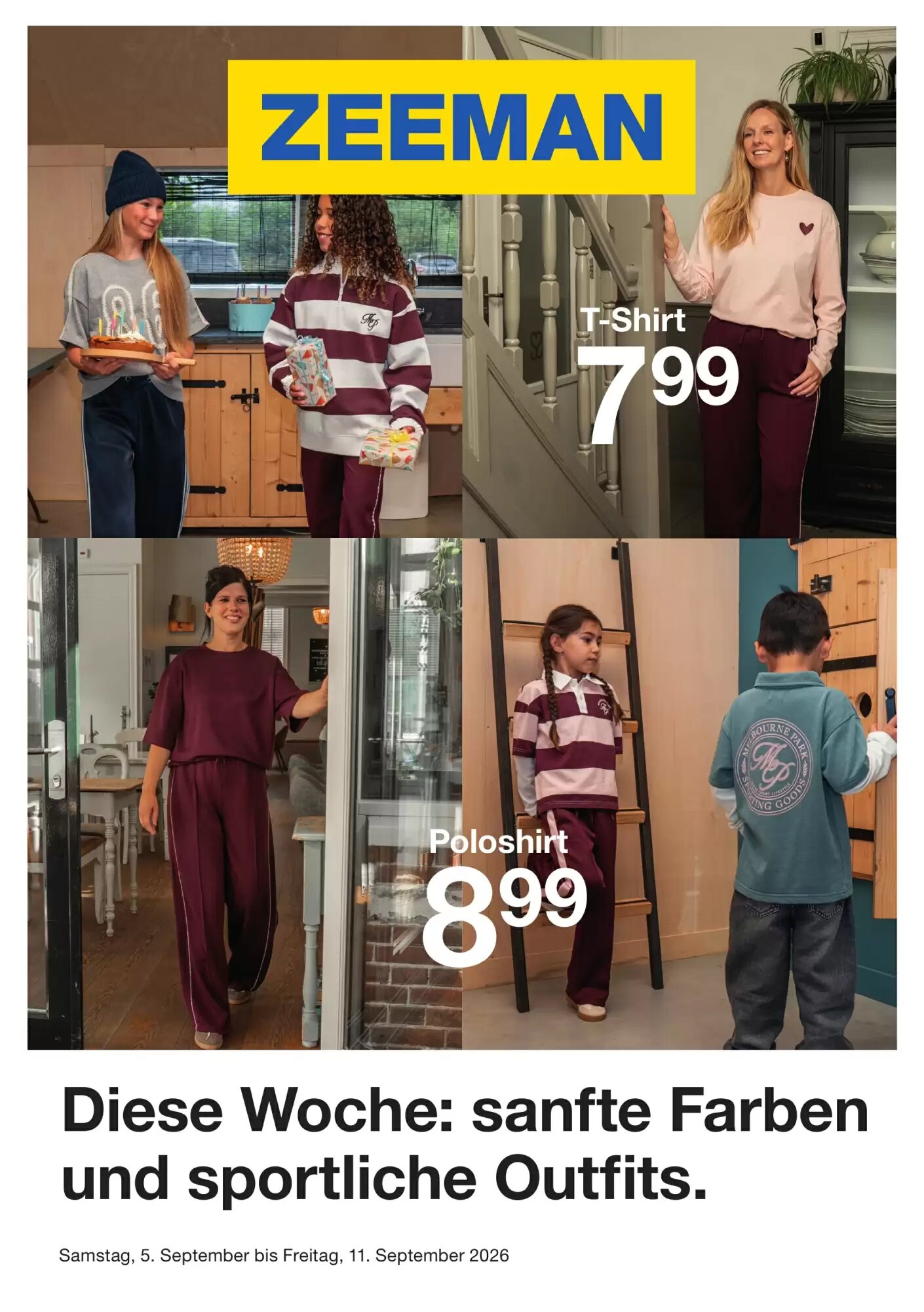 Zeeman Flugblatt (ab 05.09.2026) - Angebote und Prospekt - Seite 1
