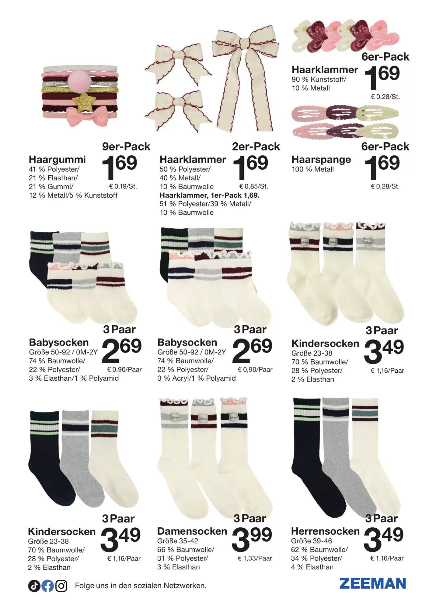 Zeeman Flugblatt (ab 05.09.2026) - Angebote und Prospekt - Seite 11