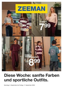Zeeman Flugblatt (ab 05.09.2026) - Angebote und Prospekt