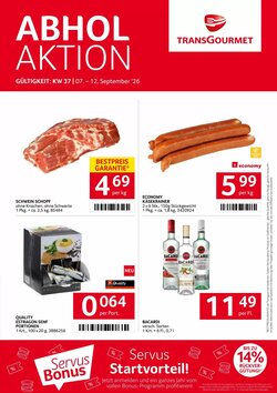 Transgourmet Flugblatt (ab 07.09.2026) - Angebote und Prospekt