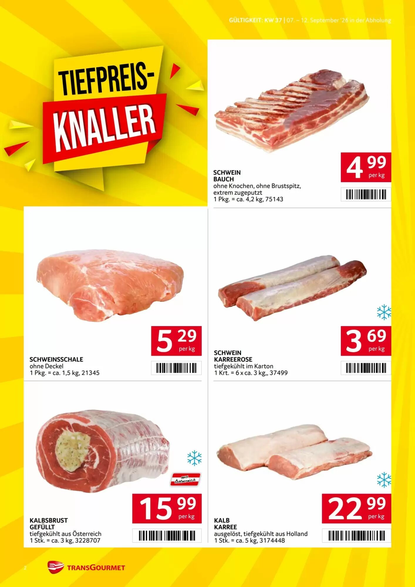 Transgourmet Flugblatt (ab 07.09.2026) - Angebote und Prospekt - Seite 2