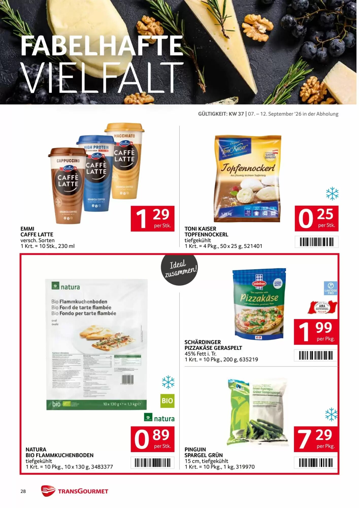Transgourmet Flugblatt (ab 07.09.2026) - Angebote und Prospekt - Seite 28