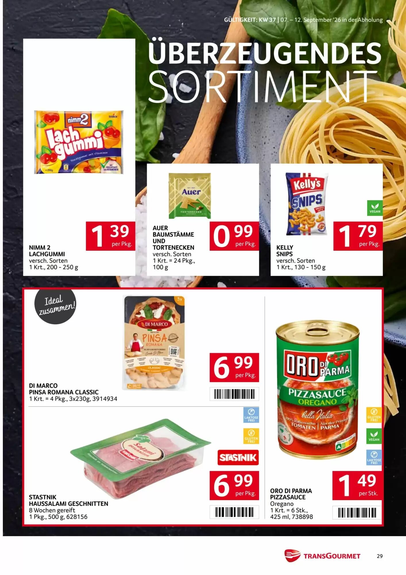 Transgourmet Flugblatt (ab 07.09.2026) - Angebote und Prospekt - Seite 29