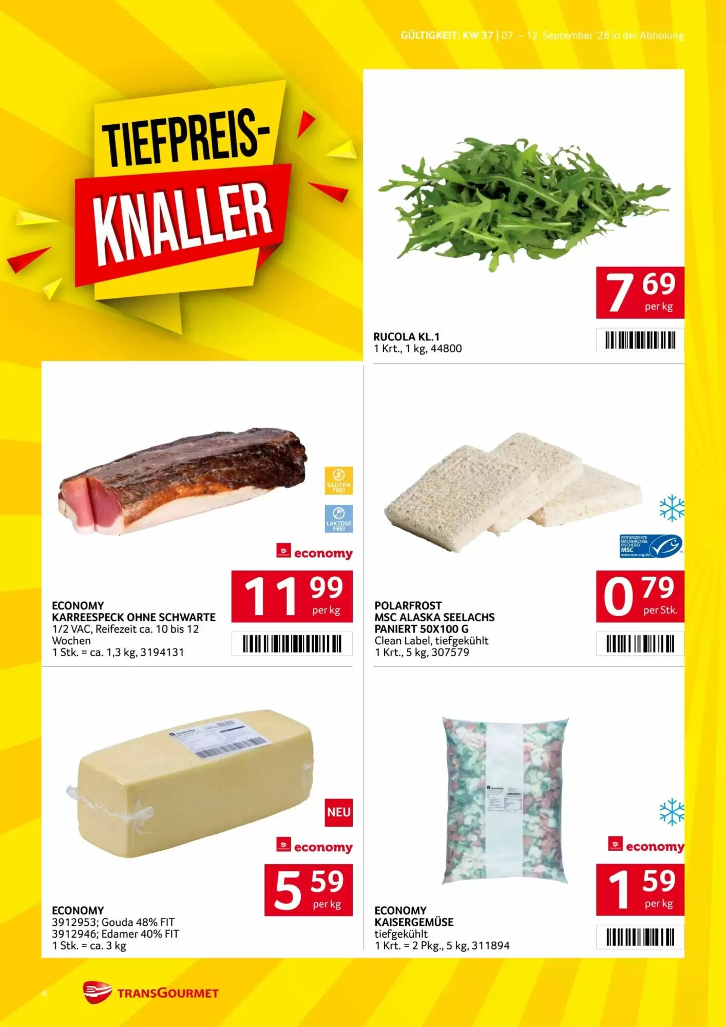 Transgourmet Flugblatt (ab 07.09.2026) - Angebote und Prospekt - Seite 4