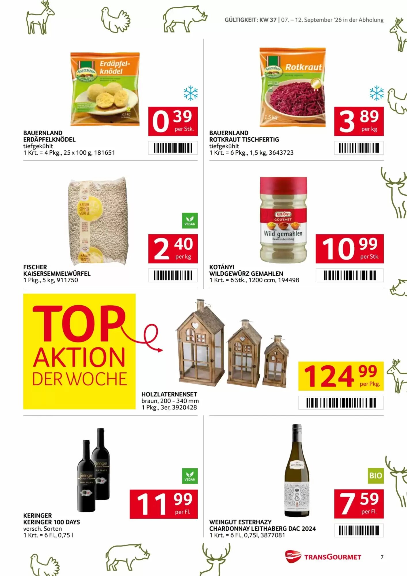 Transgourmet Flugblatt (ab 07.09.2026) - Angebote und Prospekt - Seite 7