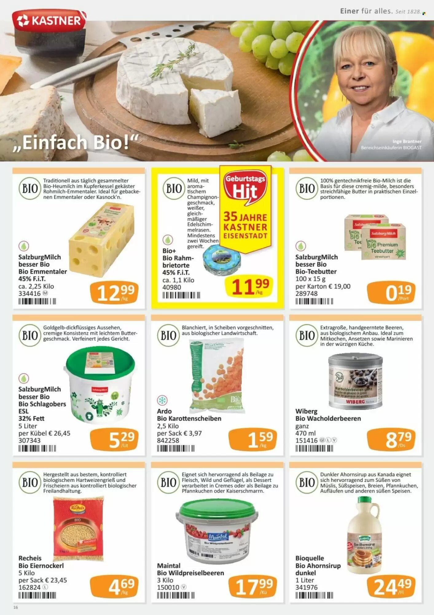 Kastner Flugblatt (ab 07.09.2026) - Angebote und Prospekt - Seite 16