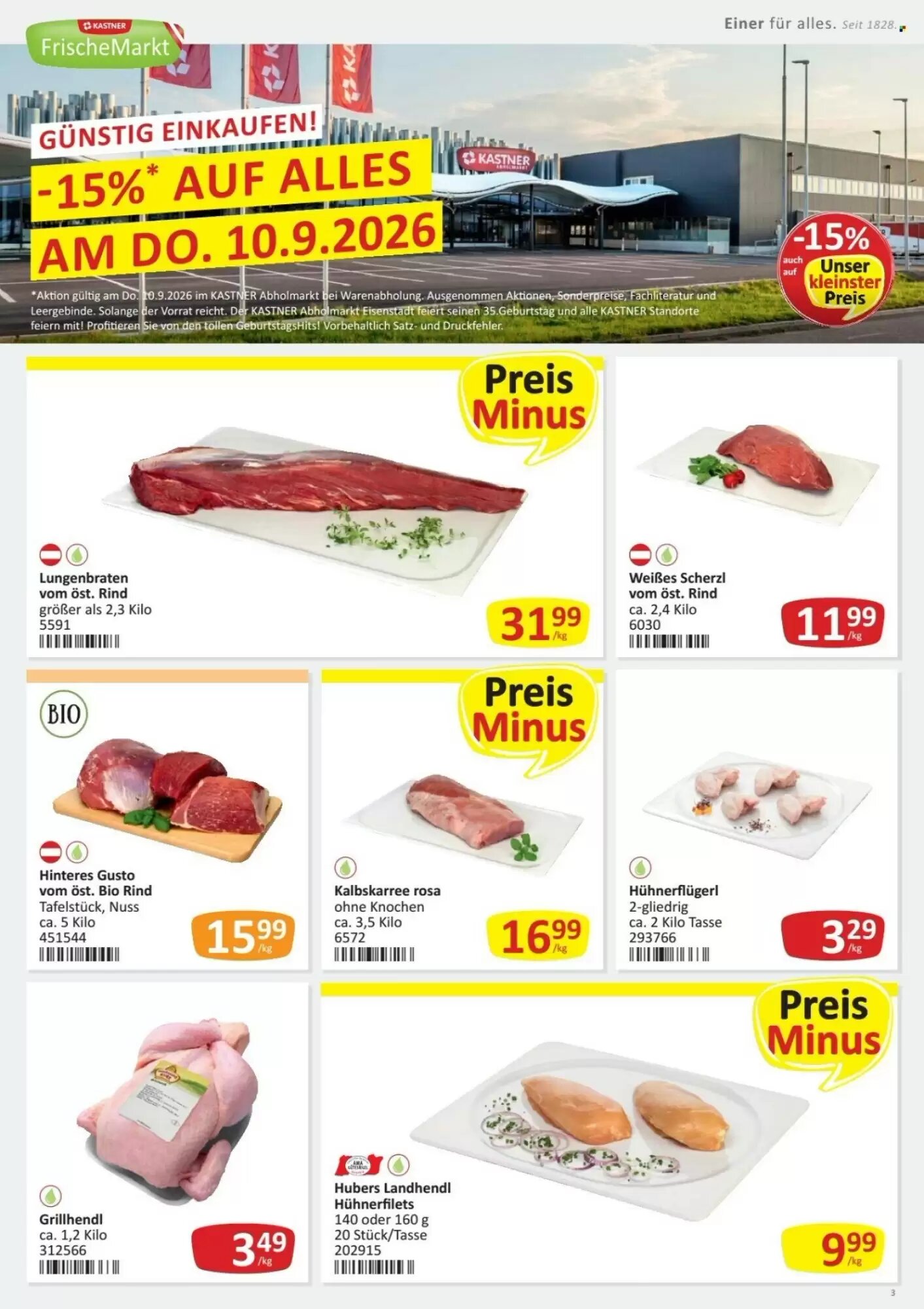 Kastner Flugblatt (ab 07.09.2026) - Angebote und Prospekt - Seite 3