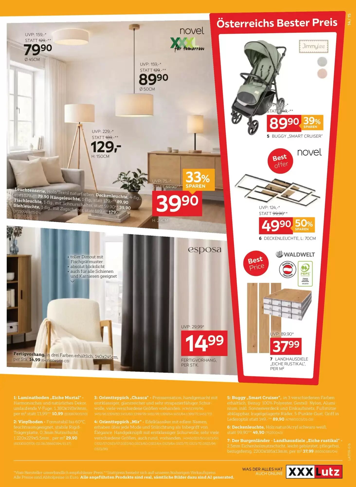 XXXLutz Flugblatt (ab 07.09.2026) - Angebote und Prospekt - Seite 15