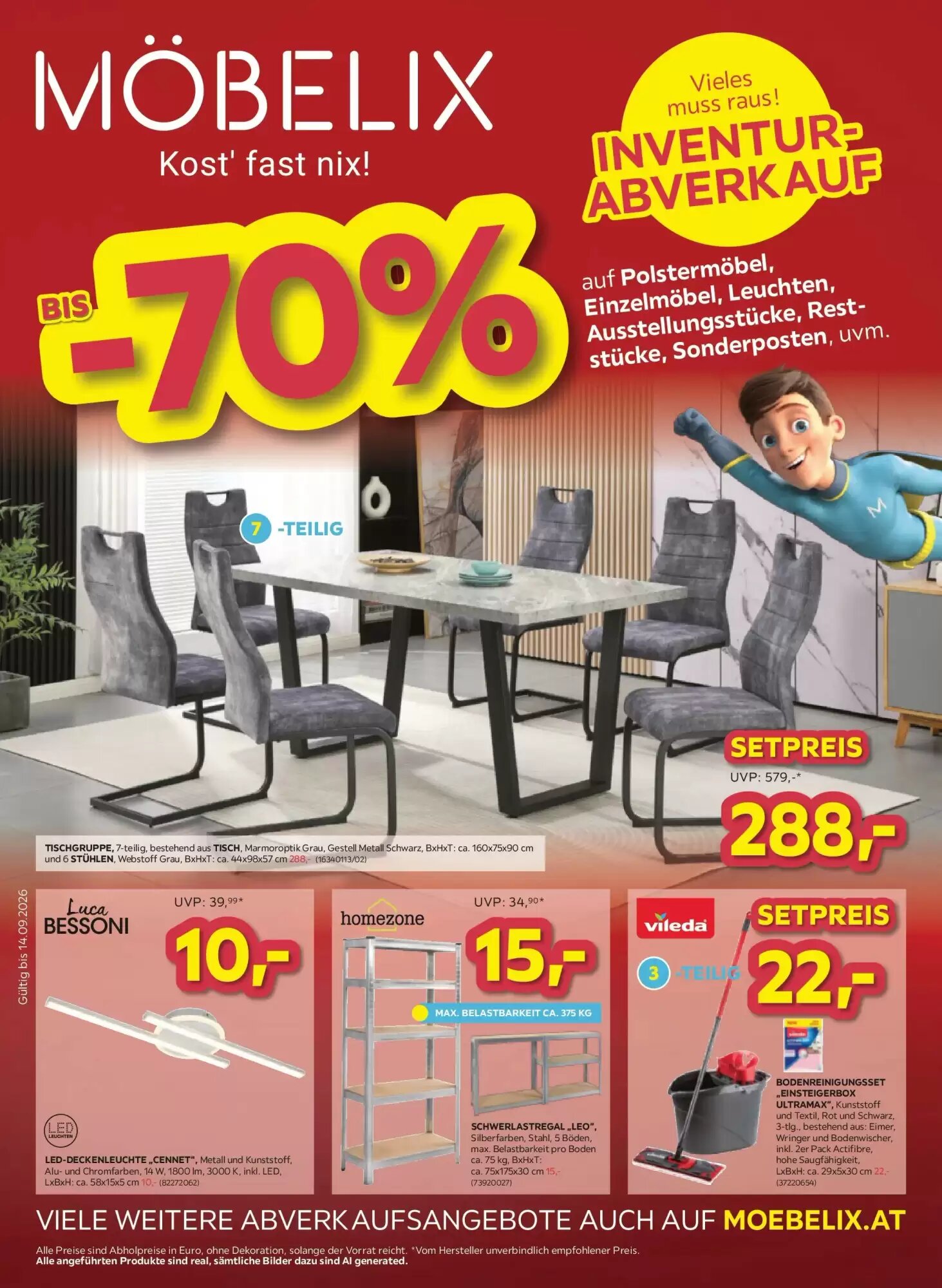 Möbelix Flugblatt (ab 08.09.2026) - Angebote und Prospekt - Seite 1