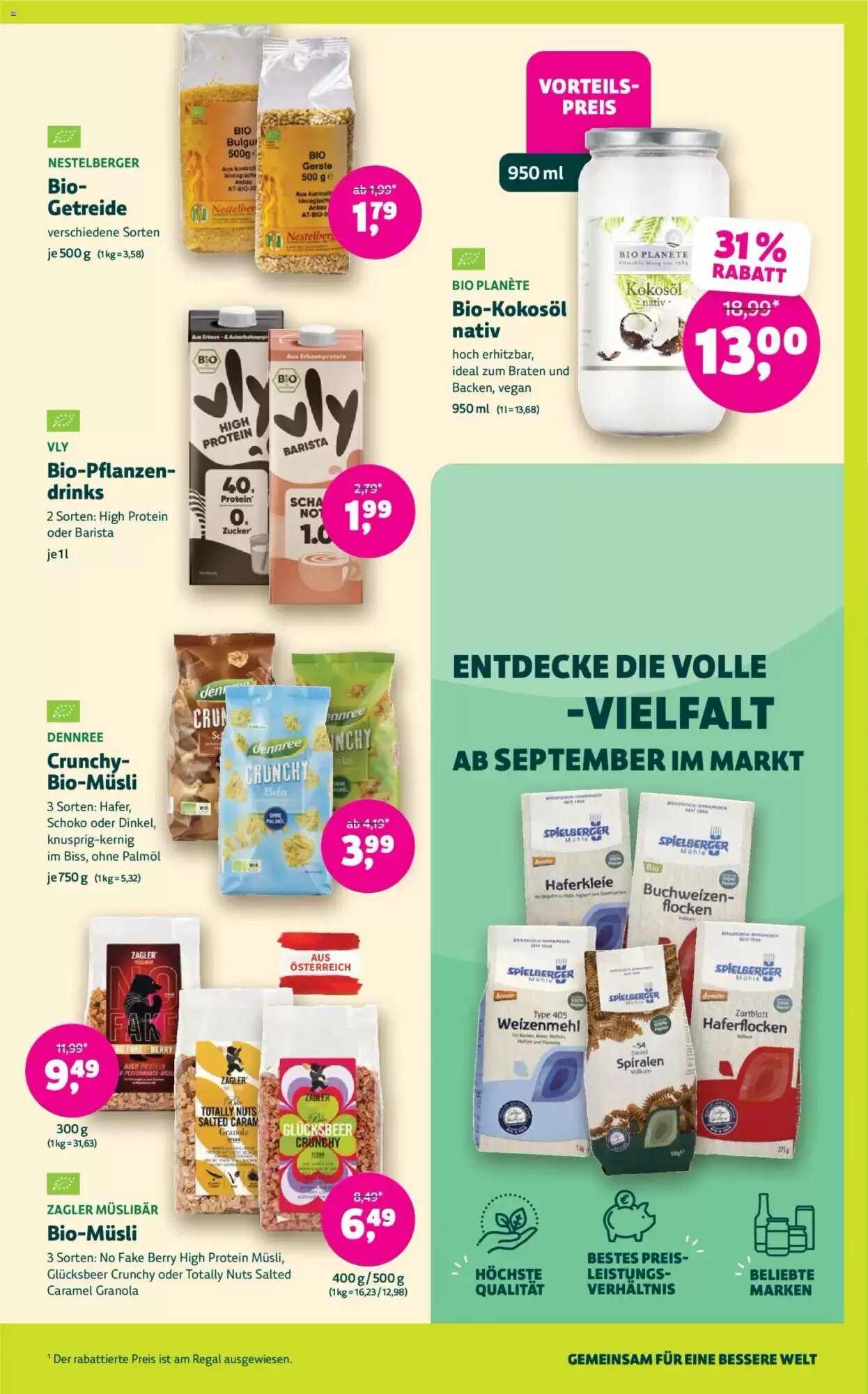Denn's Biomarkt Flugblatt (ab 09.09.2026) - Angebote und Prospekt - Seite 11