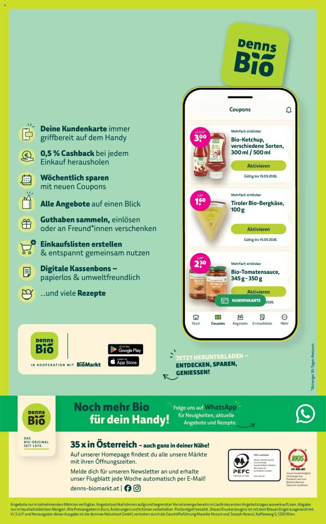 Denn's Biomarkt Flugblatt (ab 09.09.2026) - Angebote und Prospekt - Seite 14