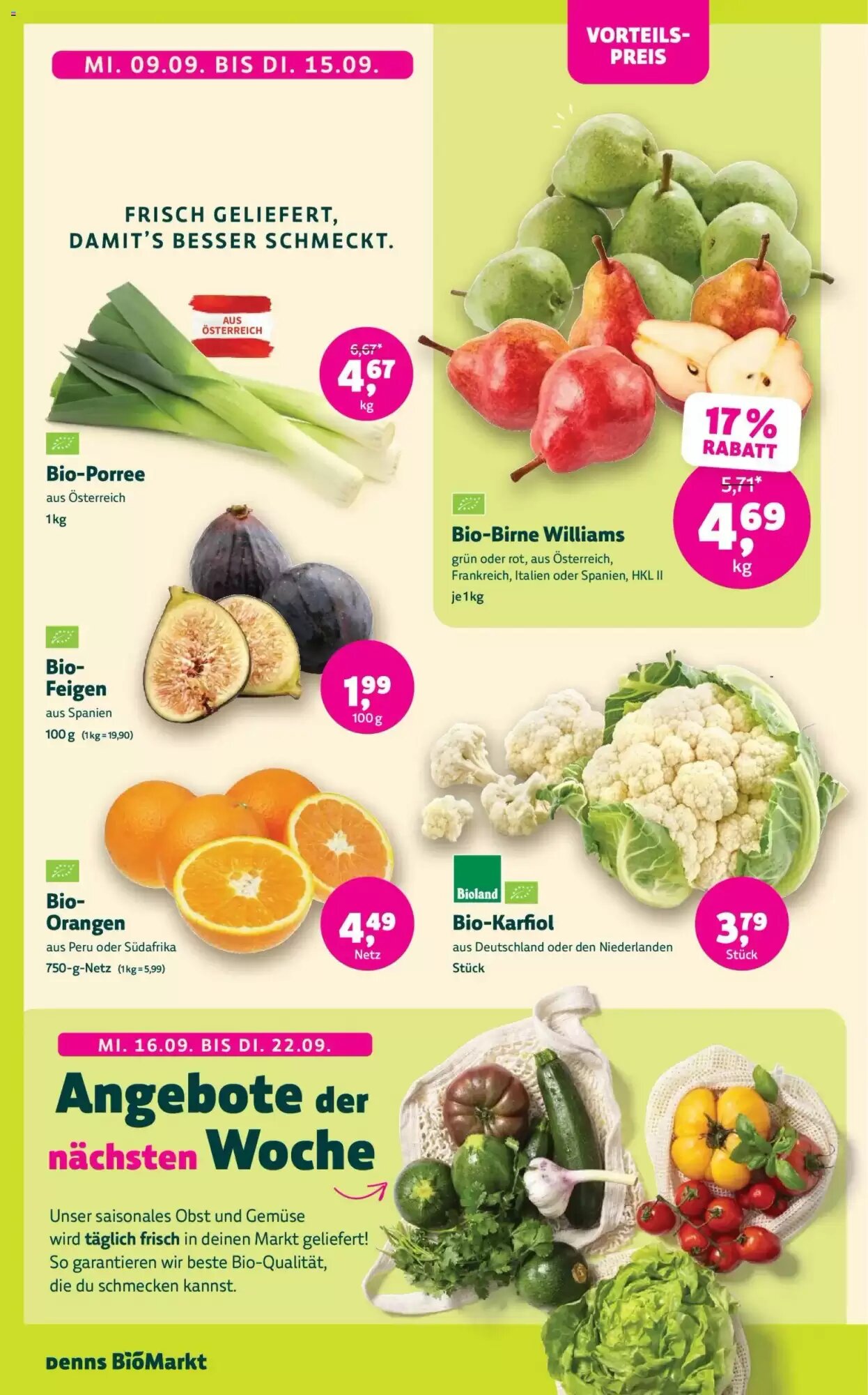 Denn's Biomarkt Flugblatt (ab 09.09.2026) - Angebote und Prospekt - Seite 2