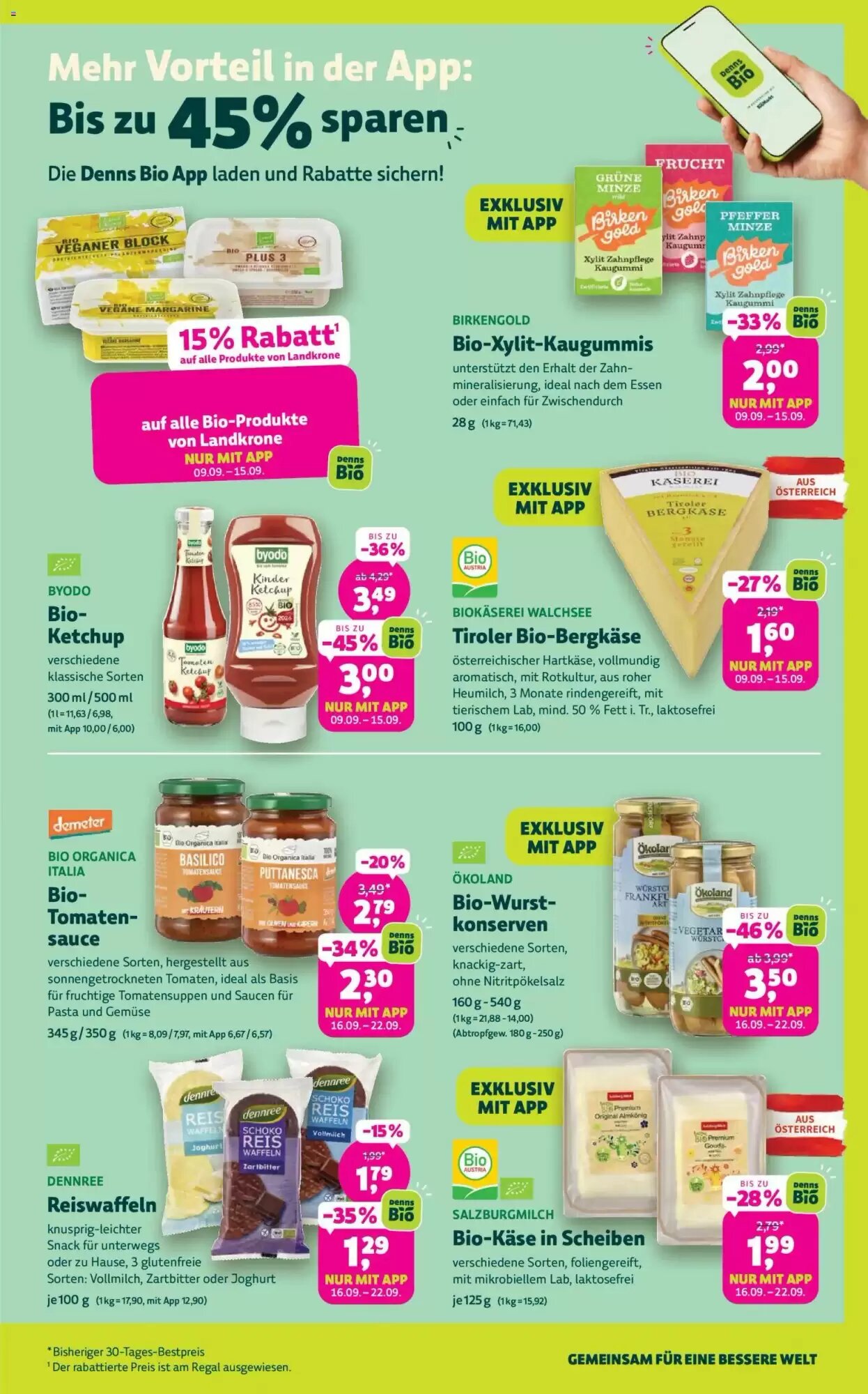 Denn's Biomarkt Flugblatt (ab 09.09.2026) - Angebote und Prospekt - Seite 3