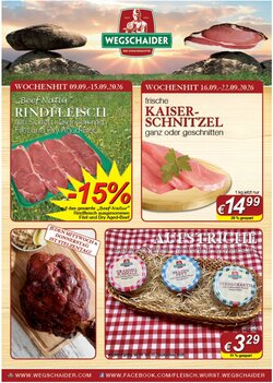 Wegschaider Flugblatt (ab 09.09.2026) - Angebote und Prospekt
