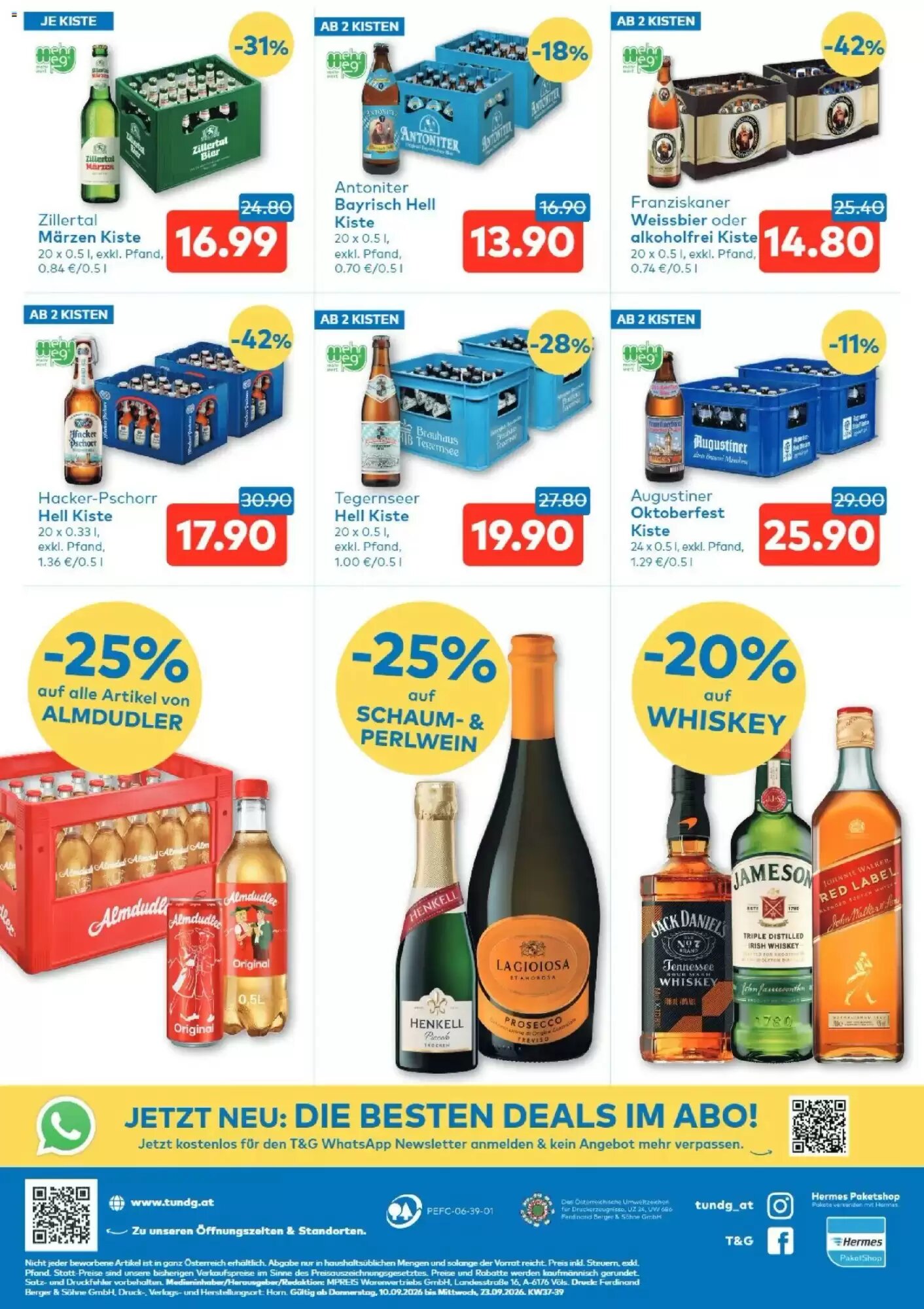 T&G Flugblatt (ab 10.09.2026) - Angebote und Prospekt - Seite 8