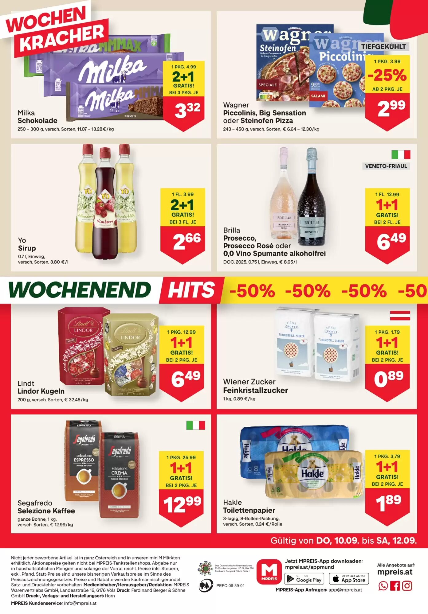 MPreis Flugblatt (ab 10.09.2026) - Angebote und Prospekt - Seite 12