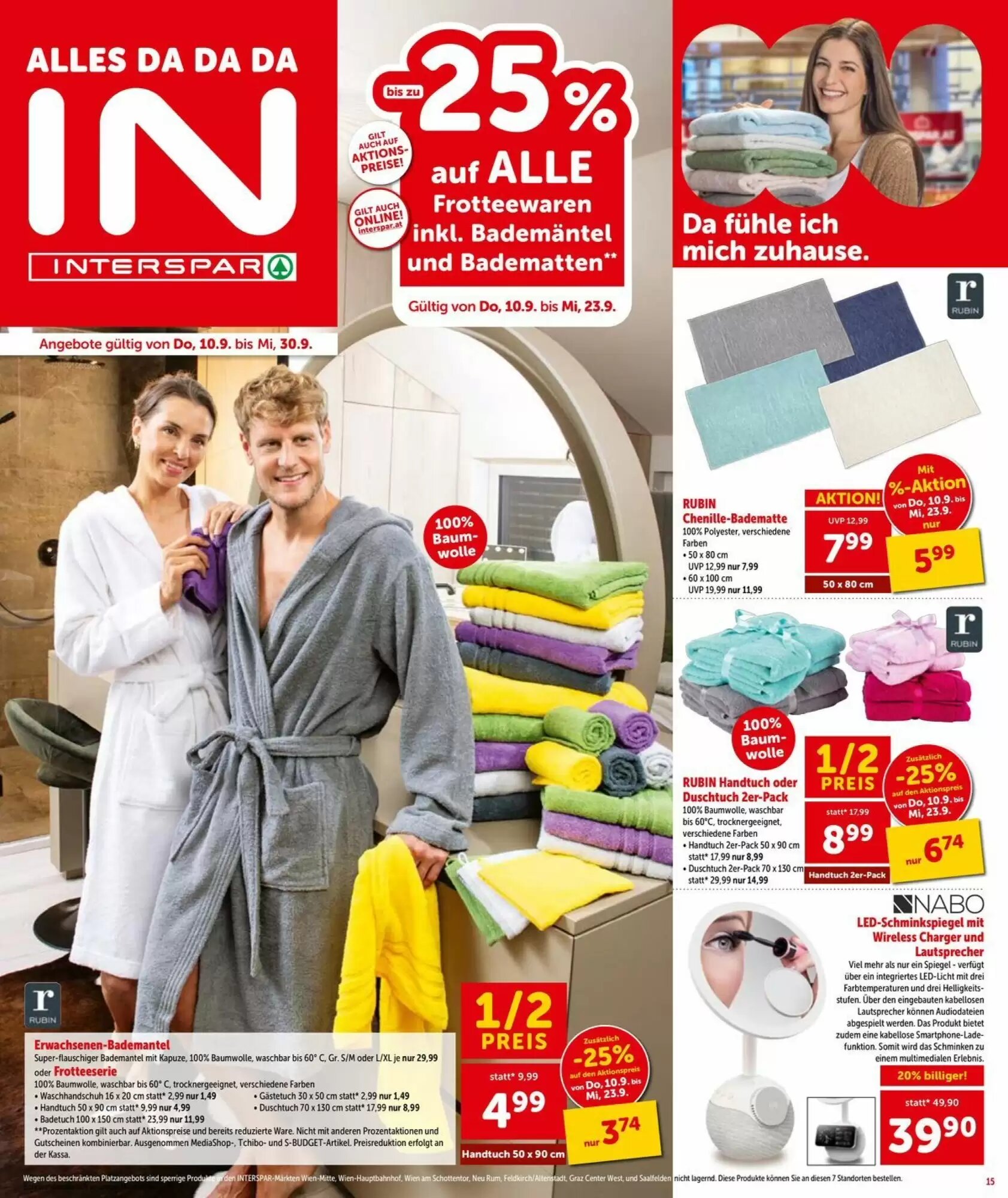 Interspar Flugblatt (ab 10.09.2026) - Angebote und Prospekt - Seite 15
