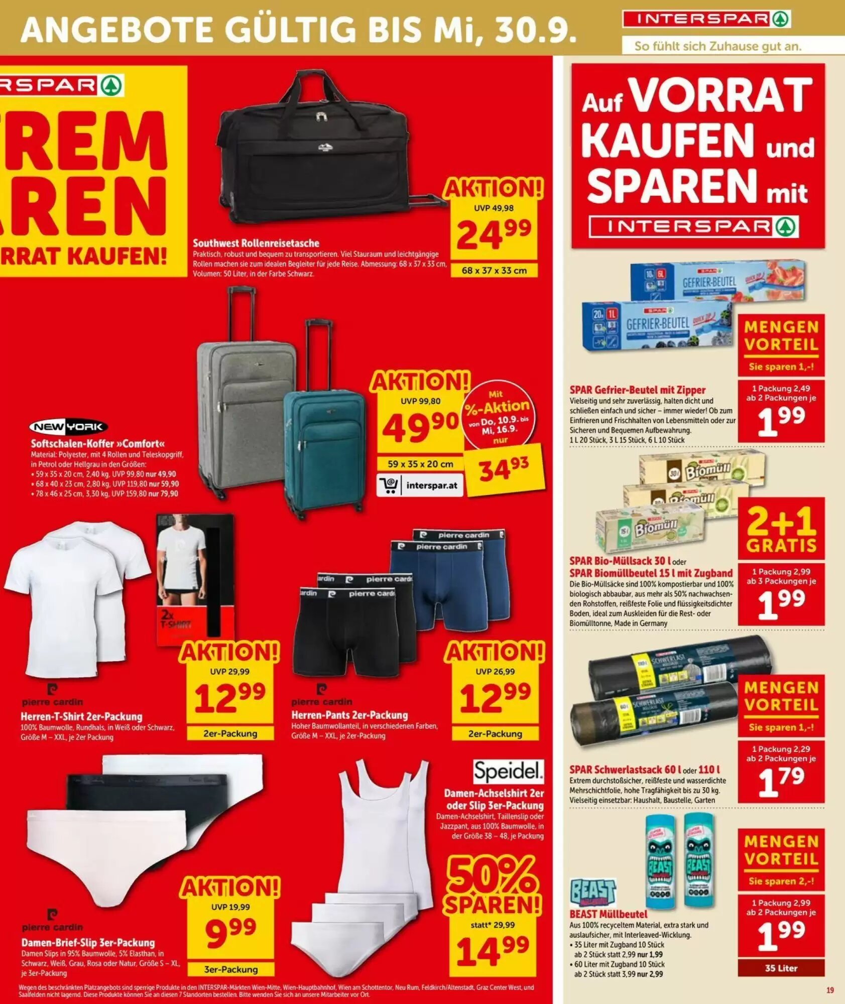 Interspar Flugblatt (ab 10.09.2026) - Angebote und Prospekt - Seite 19