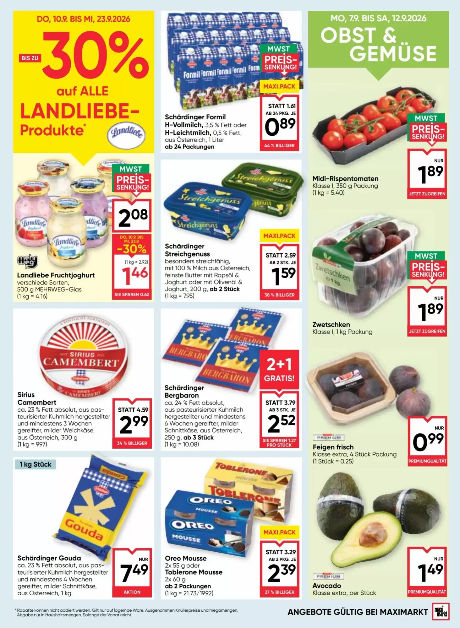 Maximarkt Flugblatt (ab 10.09.2026) - Angebote und Prospekt - Seite 9