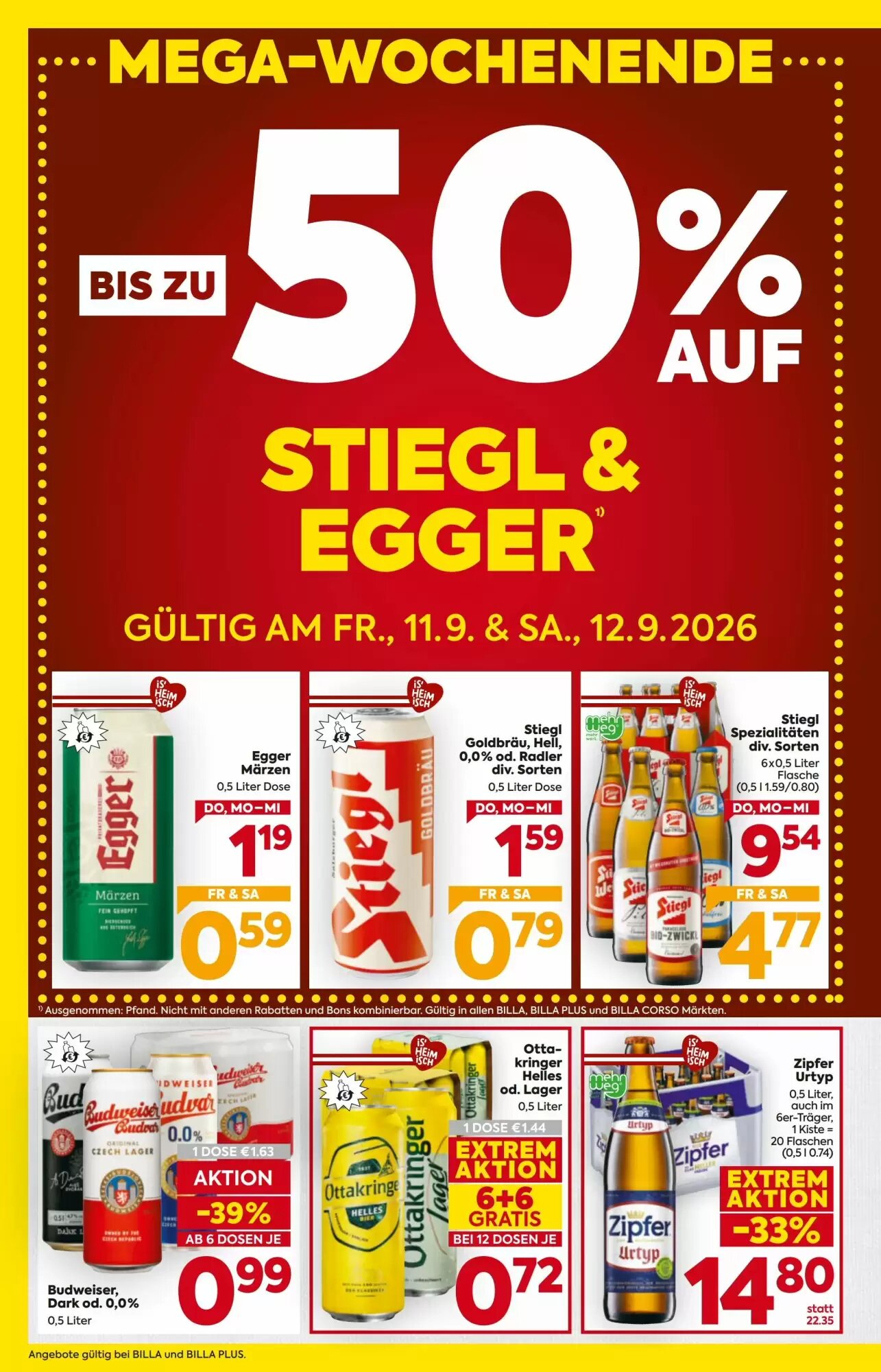 Billa Flugblatt (ab 10.09.2026) - Angebote und Prospekt - Seite 2