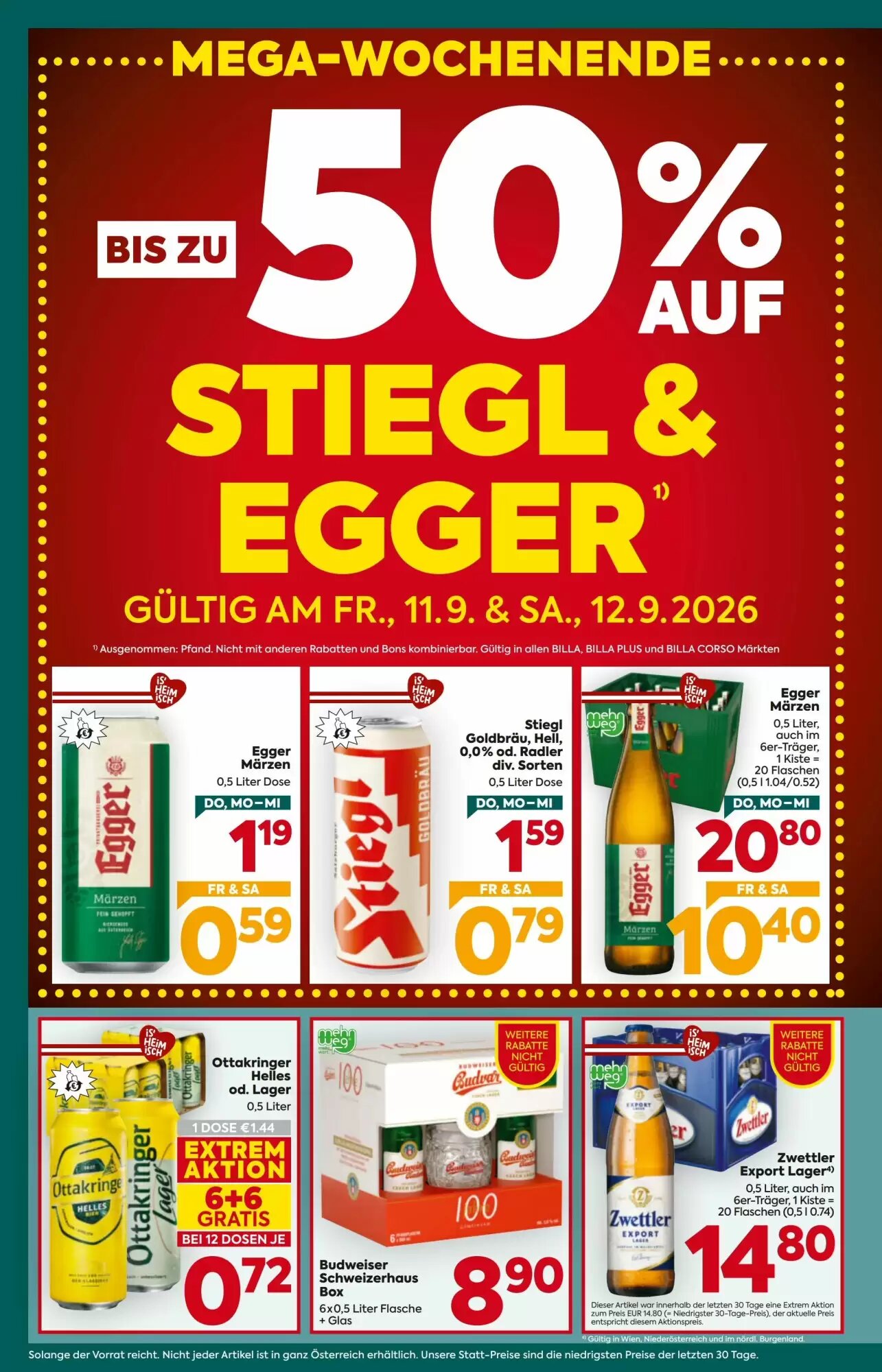 Billa Flugblatt (ab 10.09.2026) - Angebote und Prospekt - Seite 2