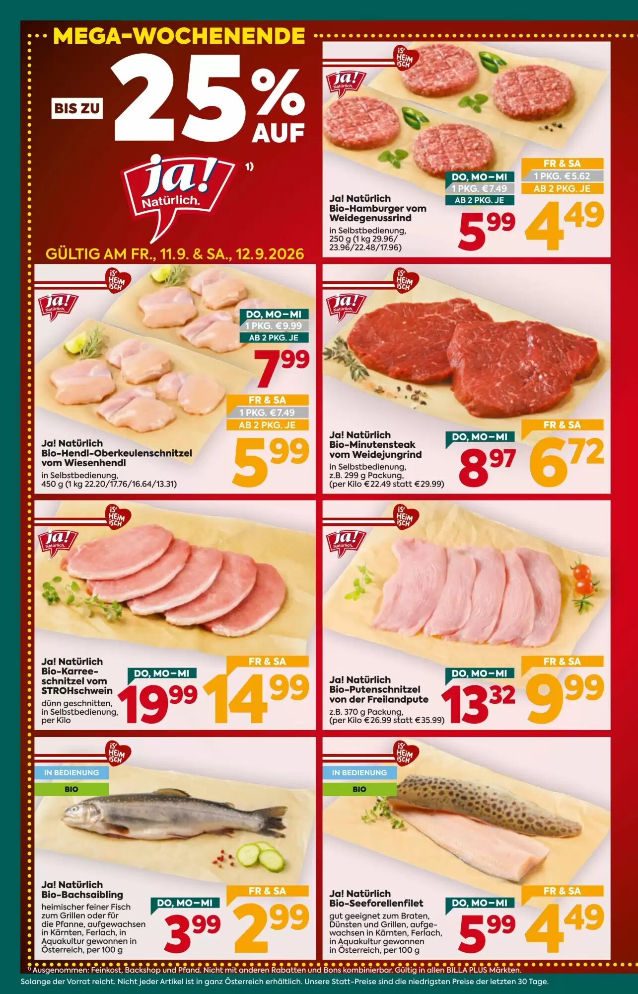 Billa Flugblatt (ab 10.09.2026) - Angebote und Prospekt - Seite 4