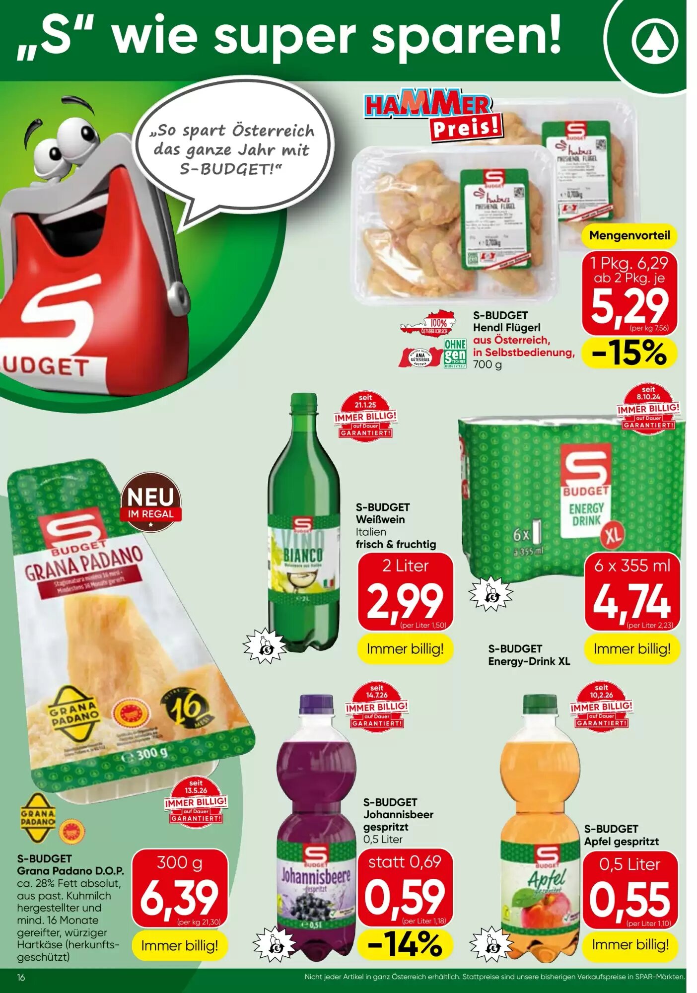 Strasser Markt Flugblatt (ab 10.09.2026) - Angebote und Prospekt - Seite 16