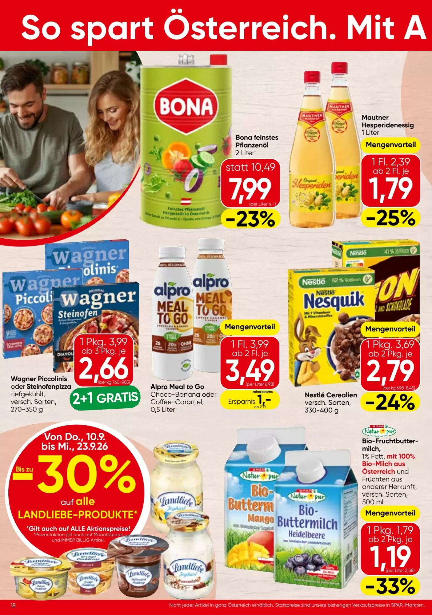 Strasser Markt Flugblatt (ab 10.09.2026) - Angebote und Prospekt - Seite 18