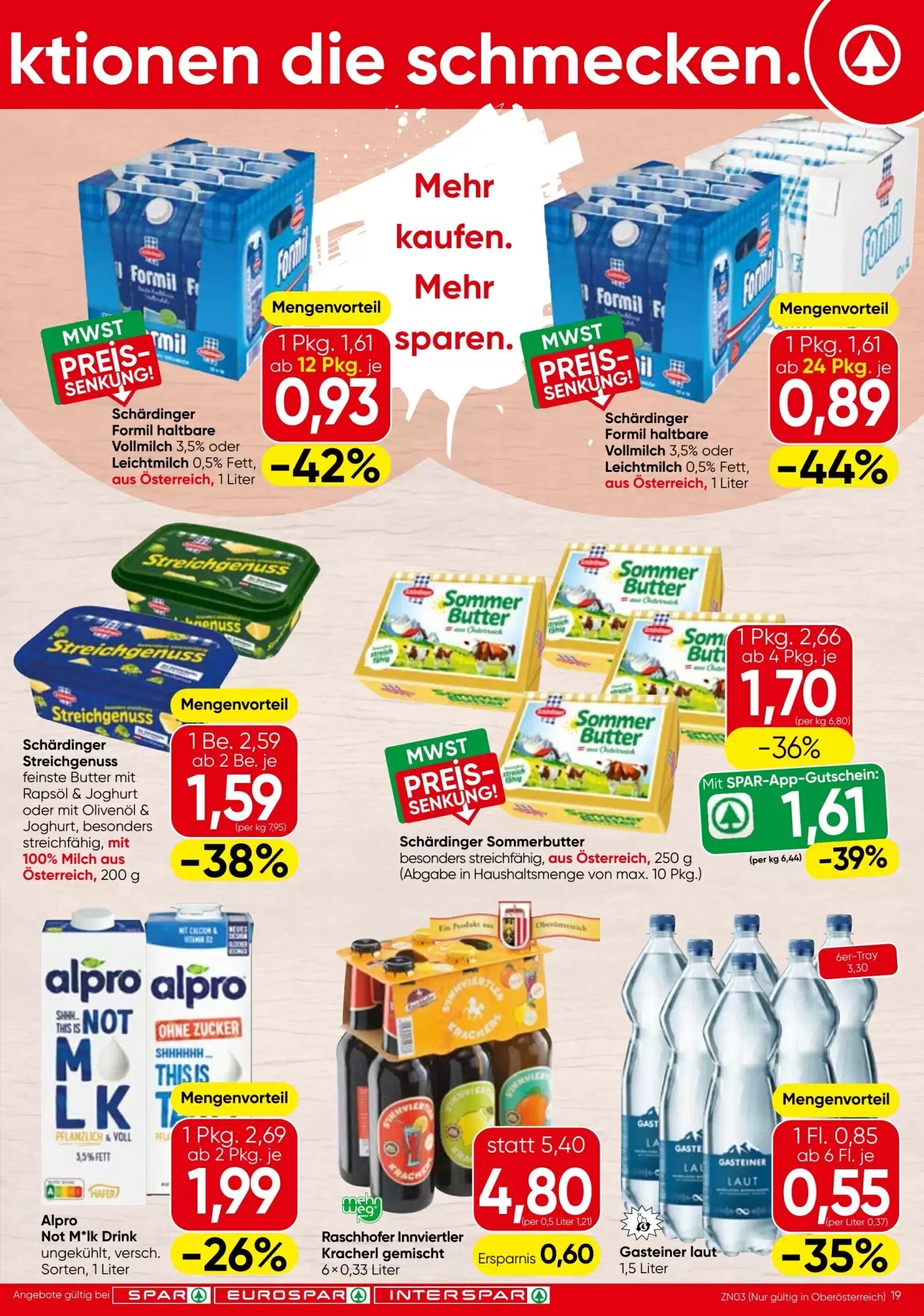 Strasser Markt Flugblatt (ab 10.09.2026) - Angebote und Prospekt - Seite 19