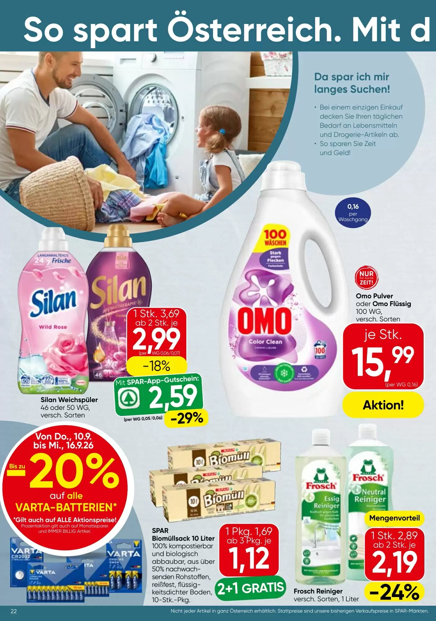 Strasser Markt Flugblatt (ab 10.09.2026) - Angebote und Prospekt - Seite 22